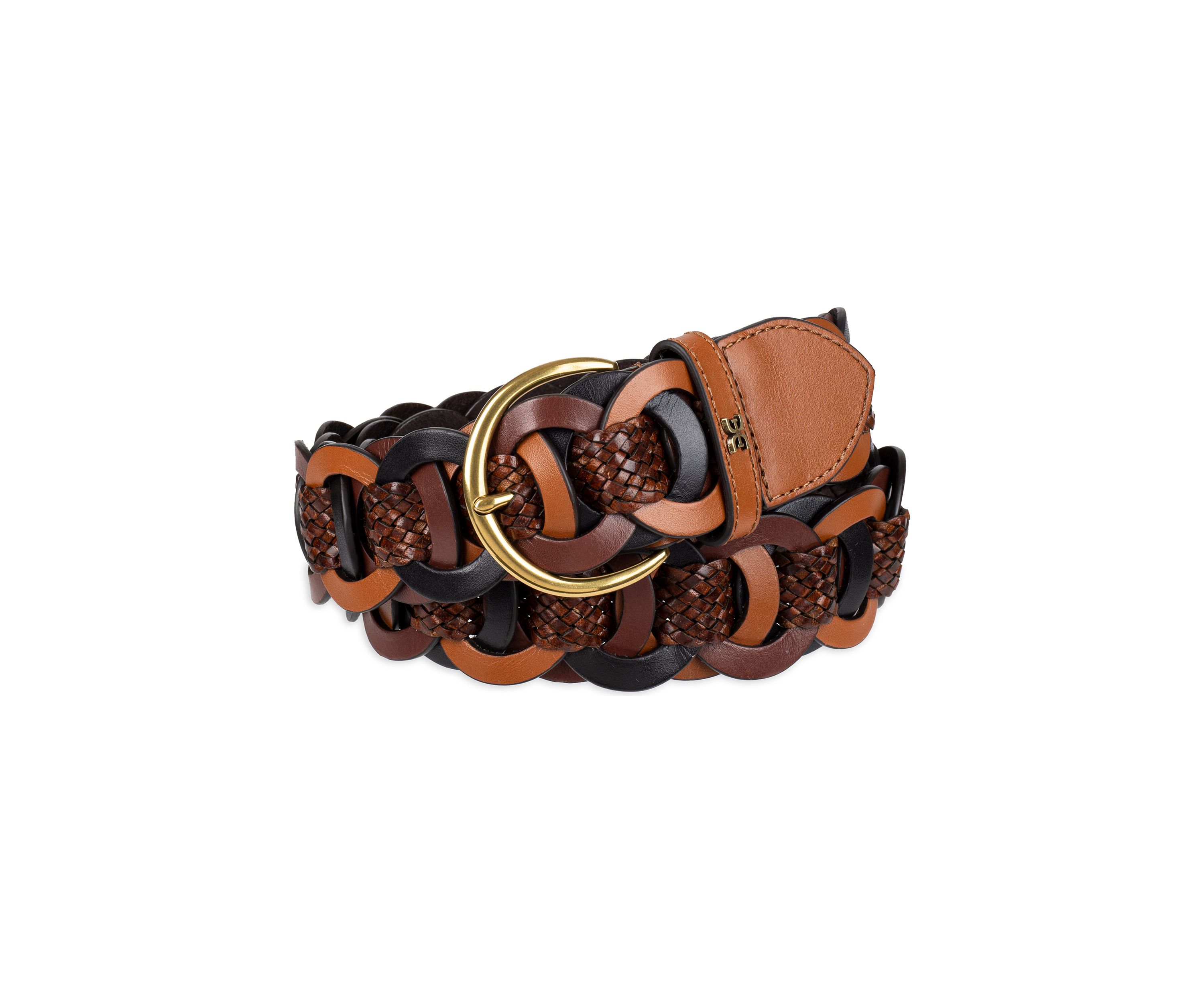 Linked Braided Fashion Belt