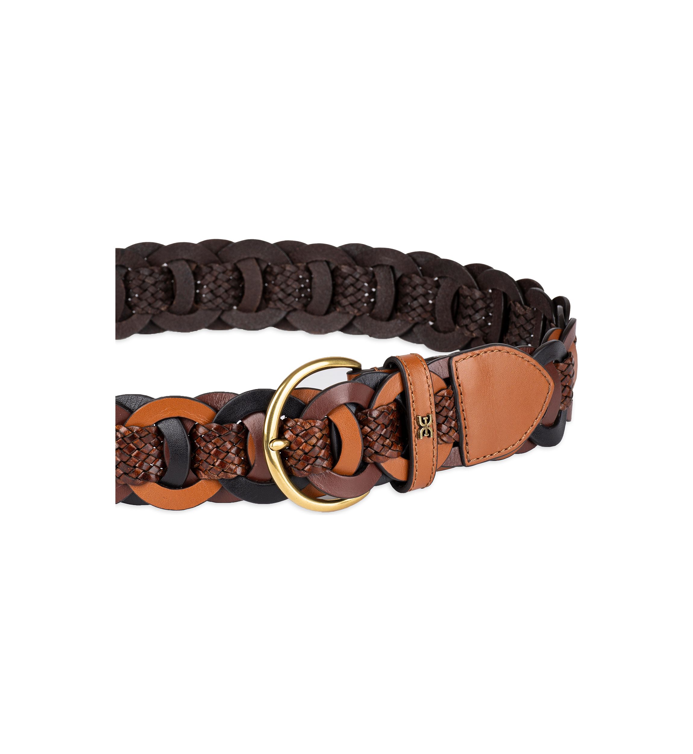 Linked Braided Fashion Belt