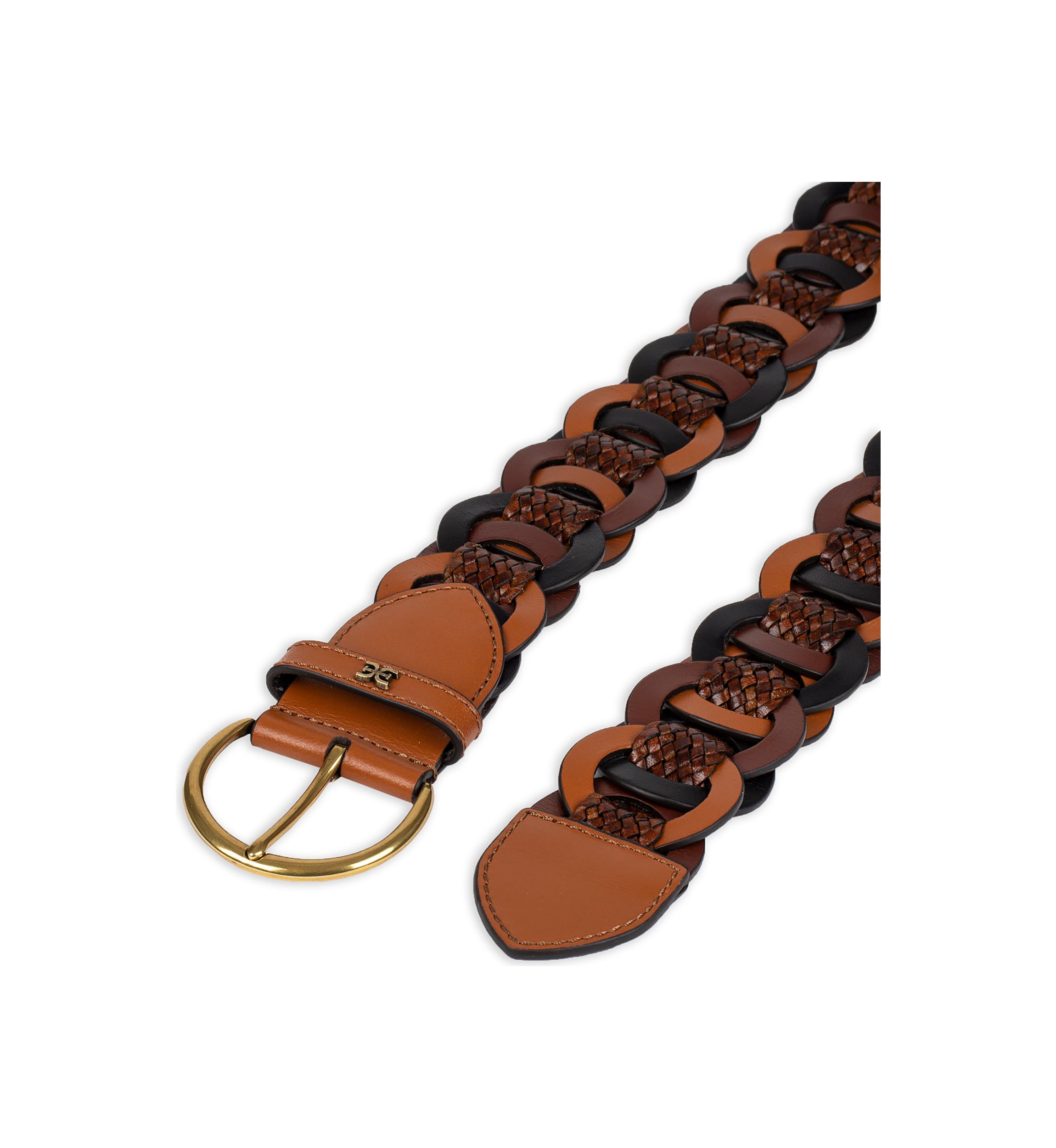 Linked Braided Fashion Belt
