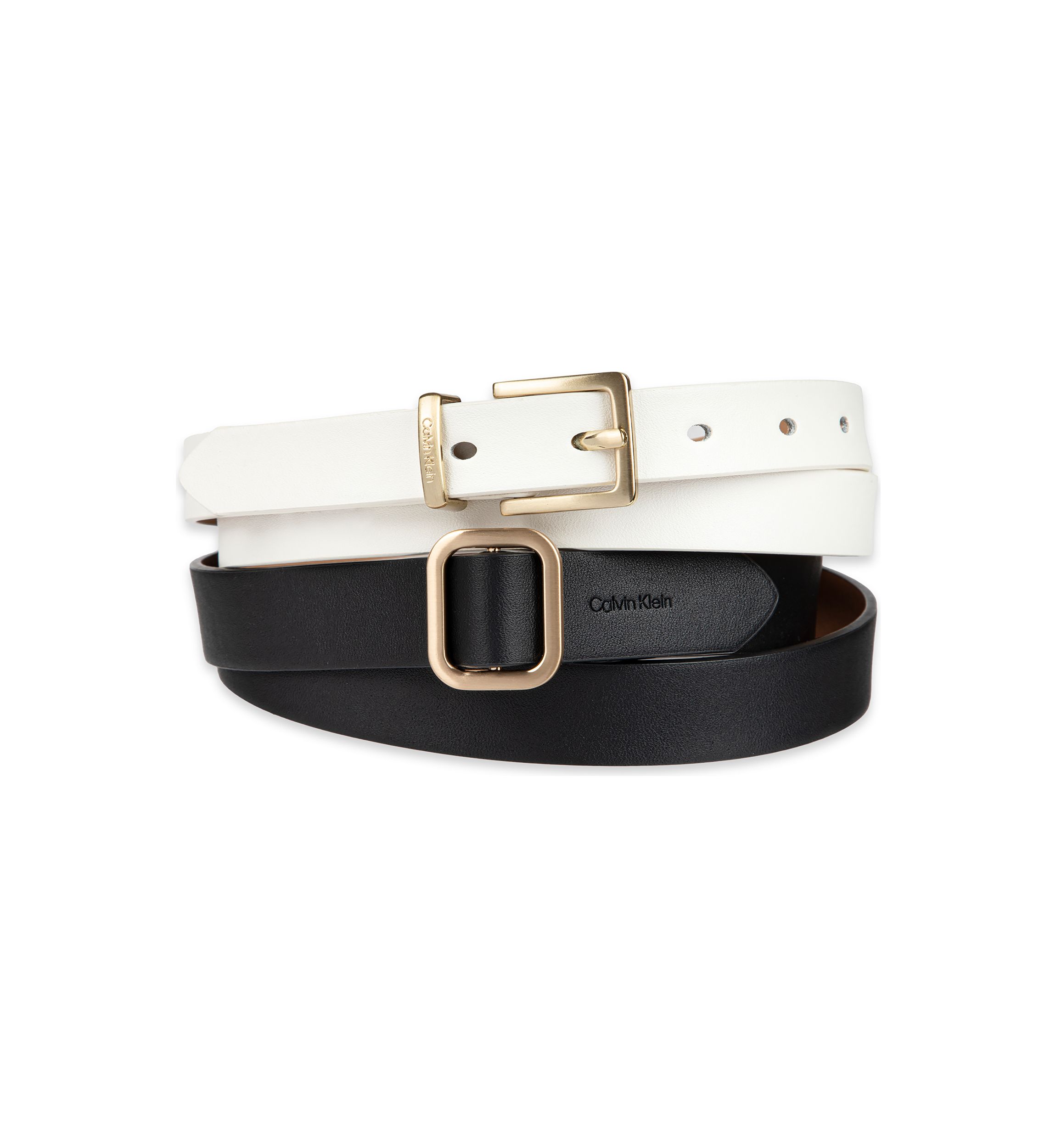 Womens Reversible Dress Fashion Belts - 2 Pack
