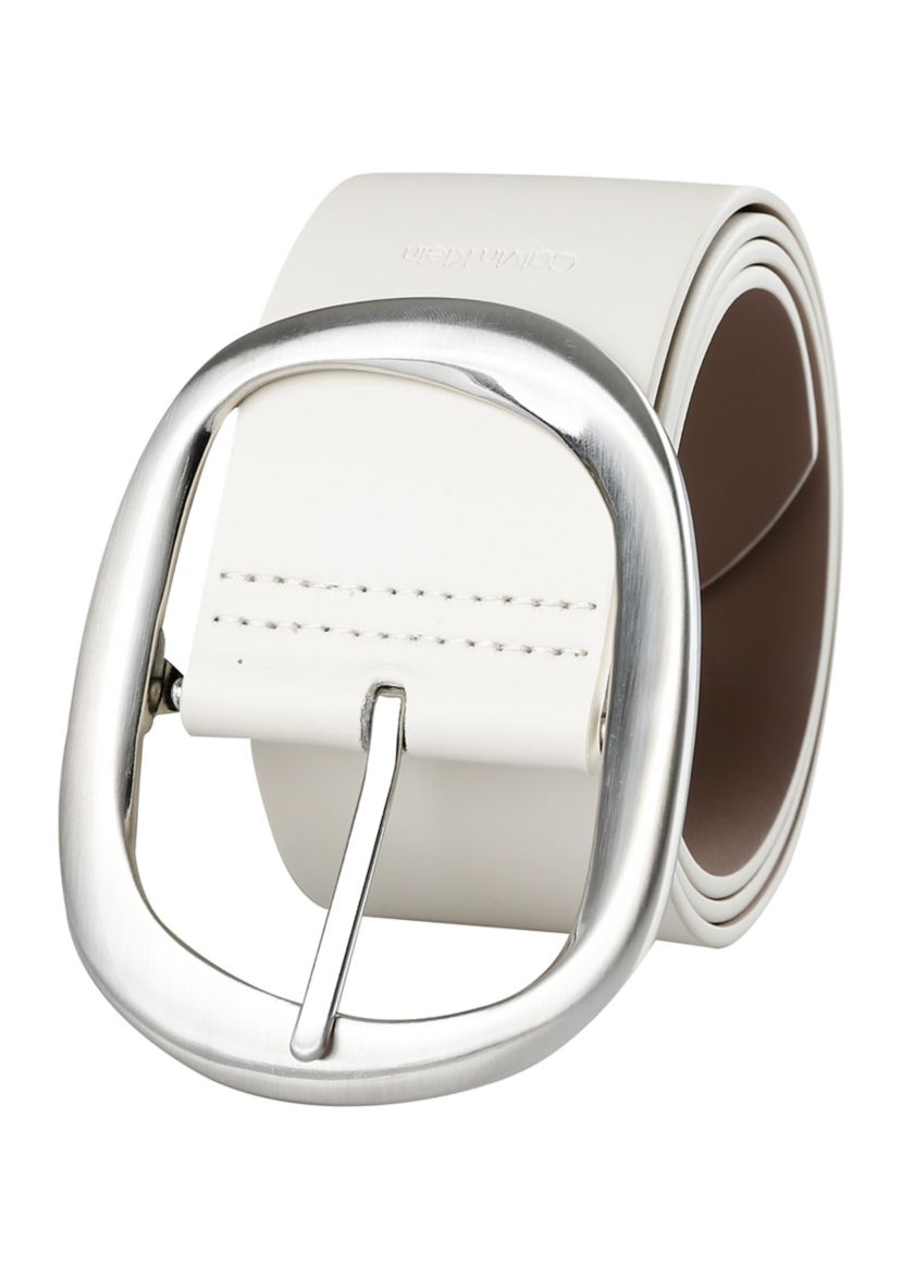 Two in One Reversible Centerbar Statement Buckle Belt