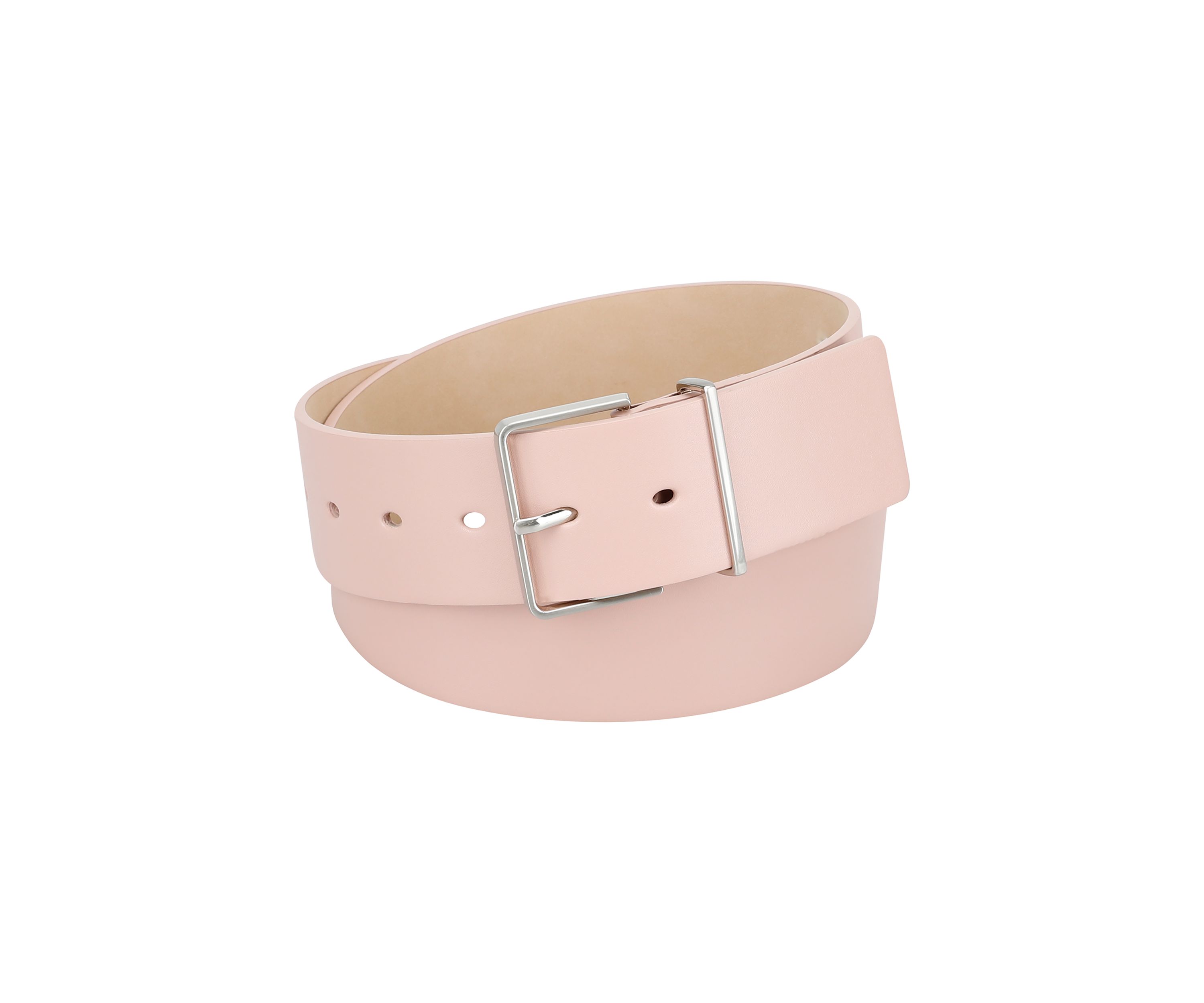 Casual Square Harness Buckle Leather Belt
