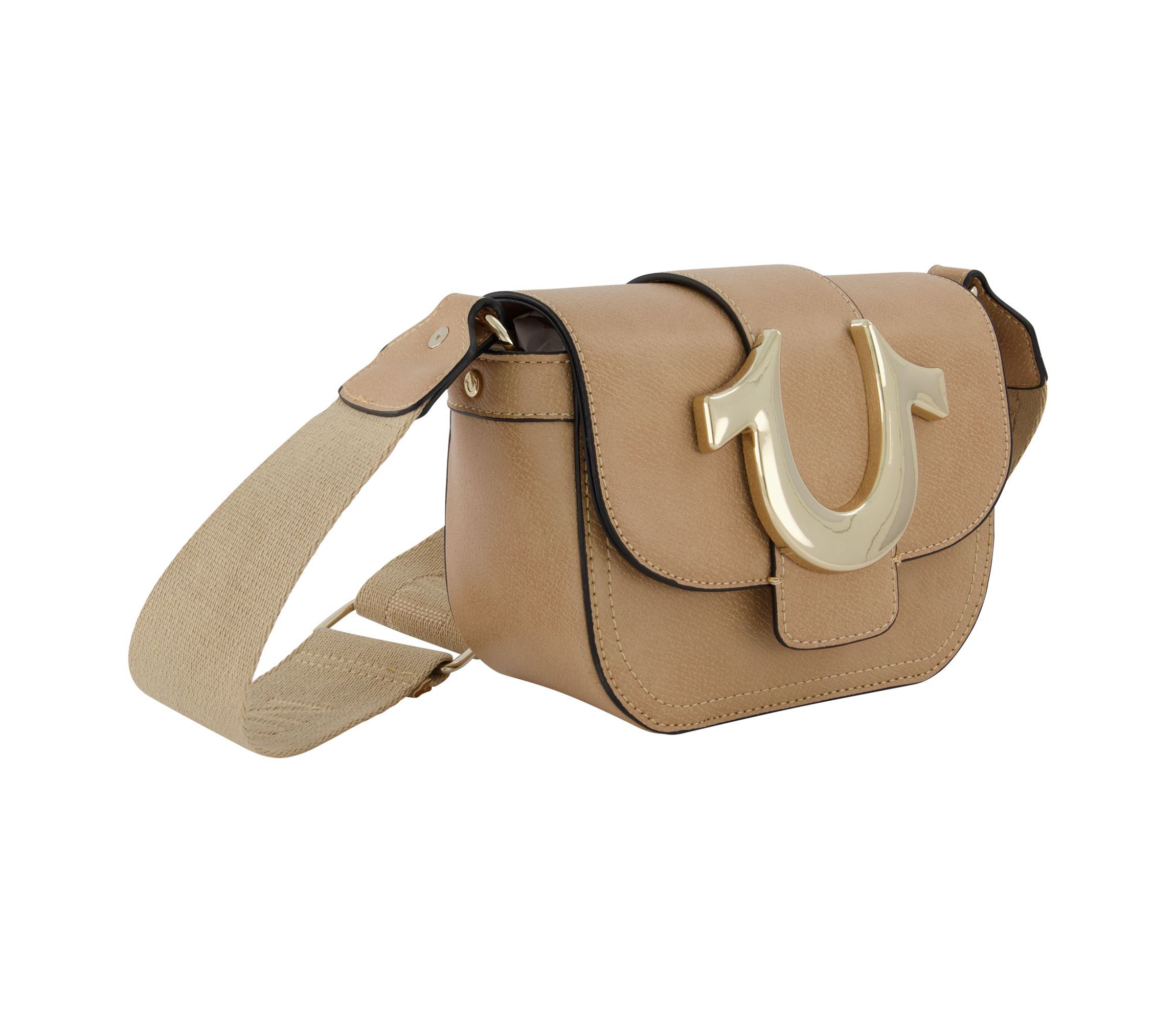 True Religion Mini Flap Crossbody Black