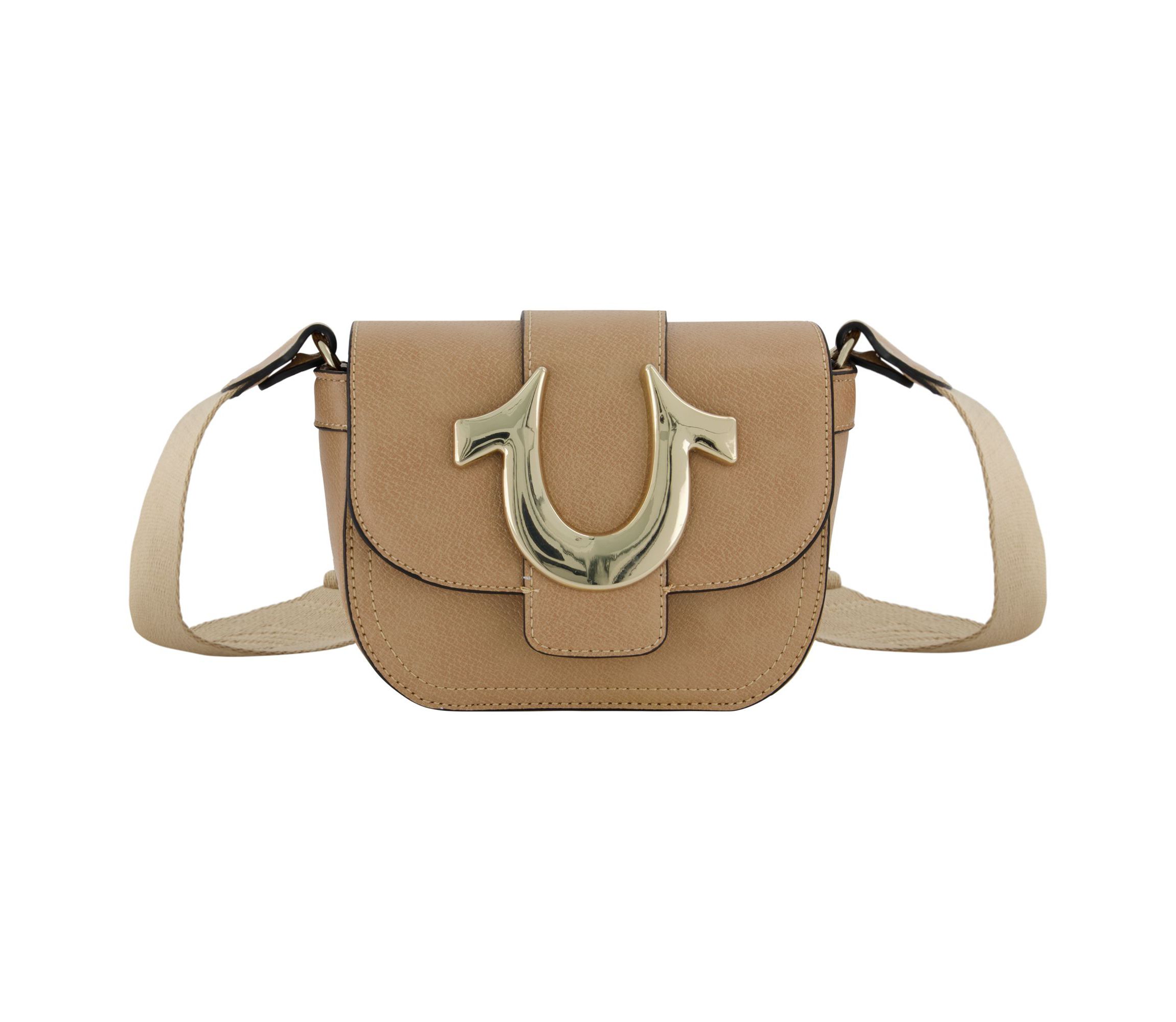 True Religion Mini Flap Crossbody Black