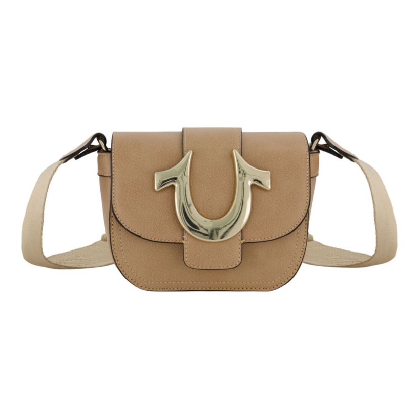 True Religion Mini Flap Crossbody Black