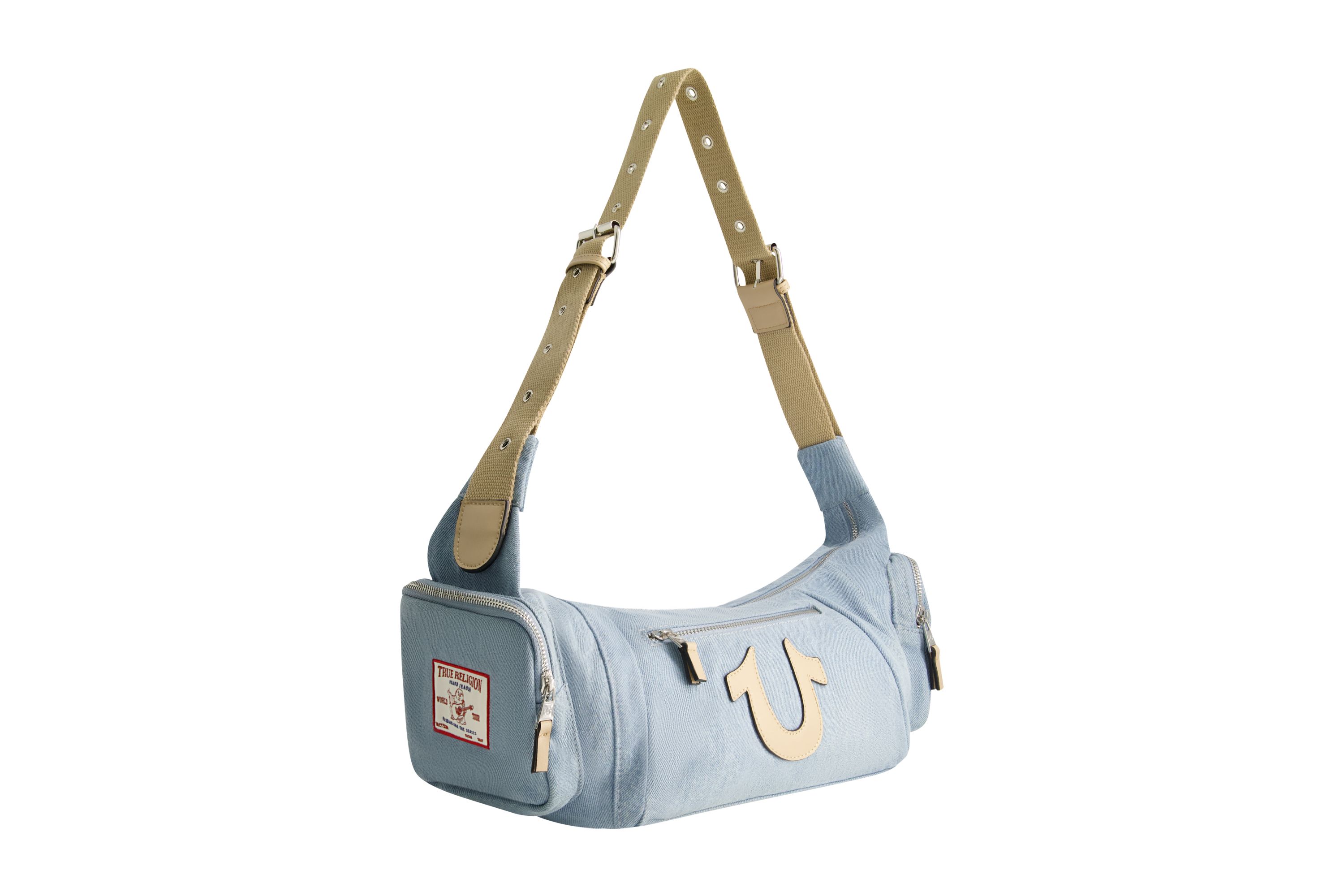 True Religion Horsehoe Motif Slouchy Hobo