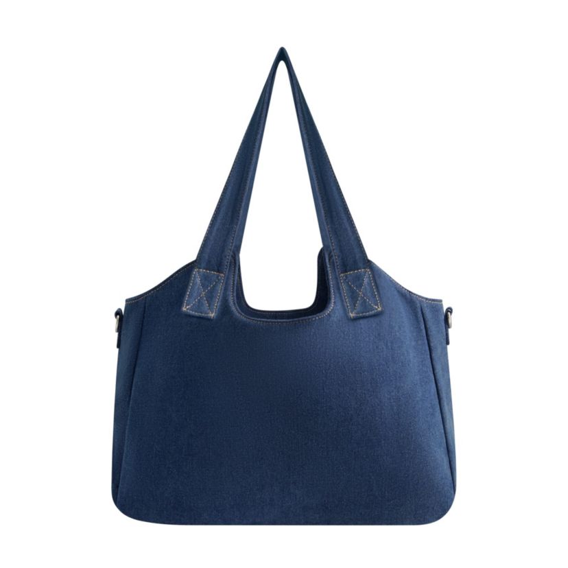 True Religion Horseshoe Stitch BLACK Satchel
