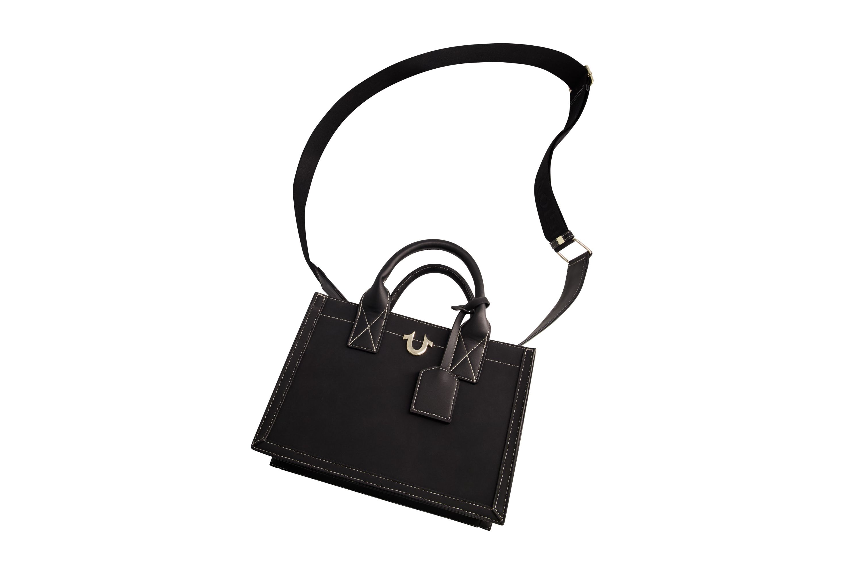 True Religion Modern Edge Suede Tote