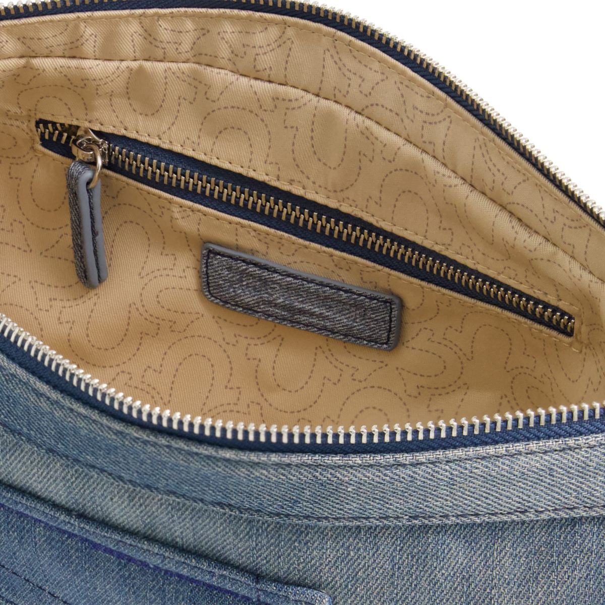 True Religion Washed Denim Hobo