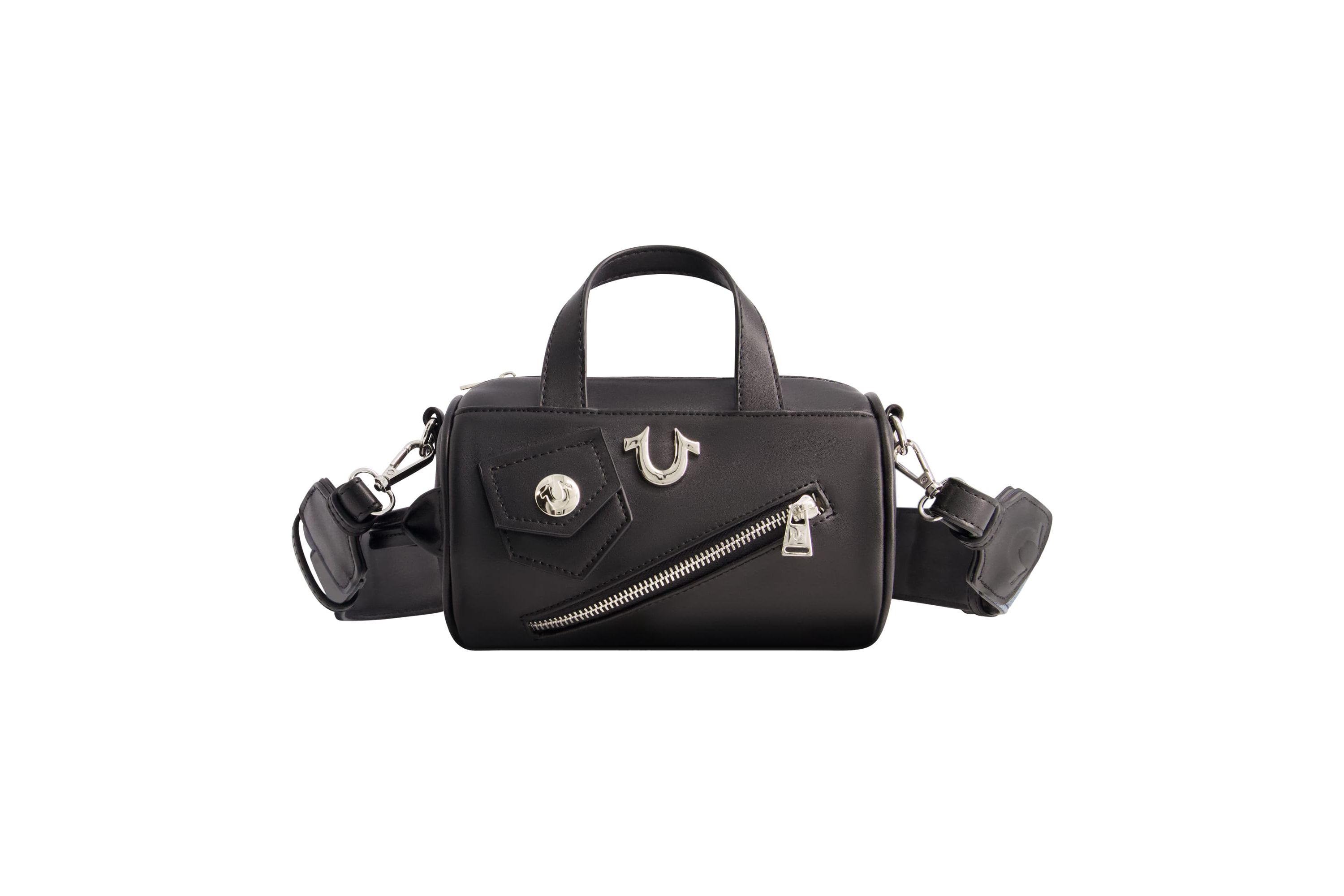 True Religion Zip Top Mini Duffle handbag