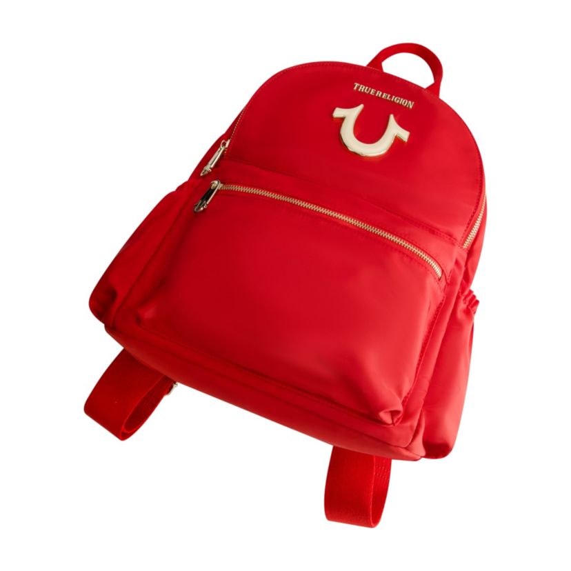 True Religion Zip Pocket Horseshoe Backpack