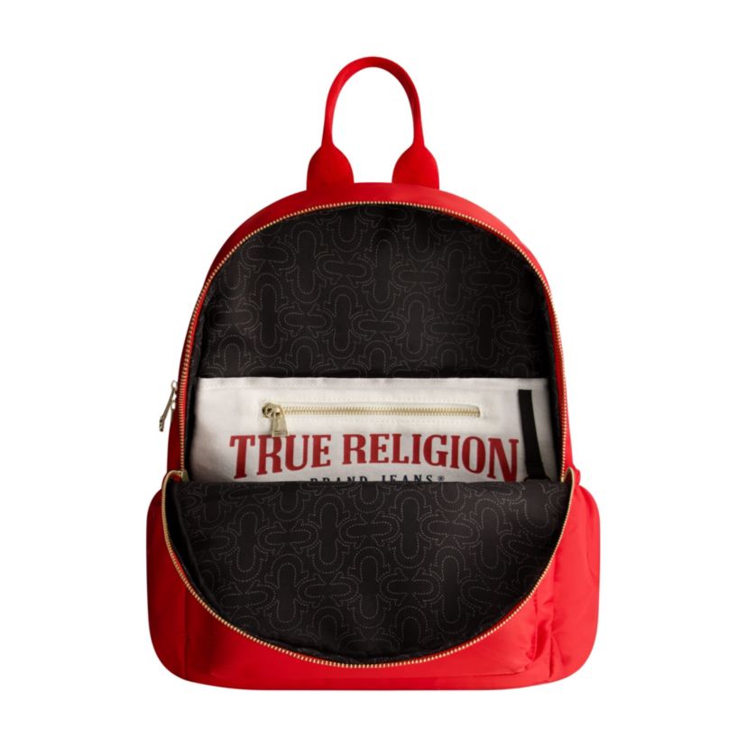 True Religion Zip Pocket Horseshoe Backpack