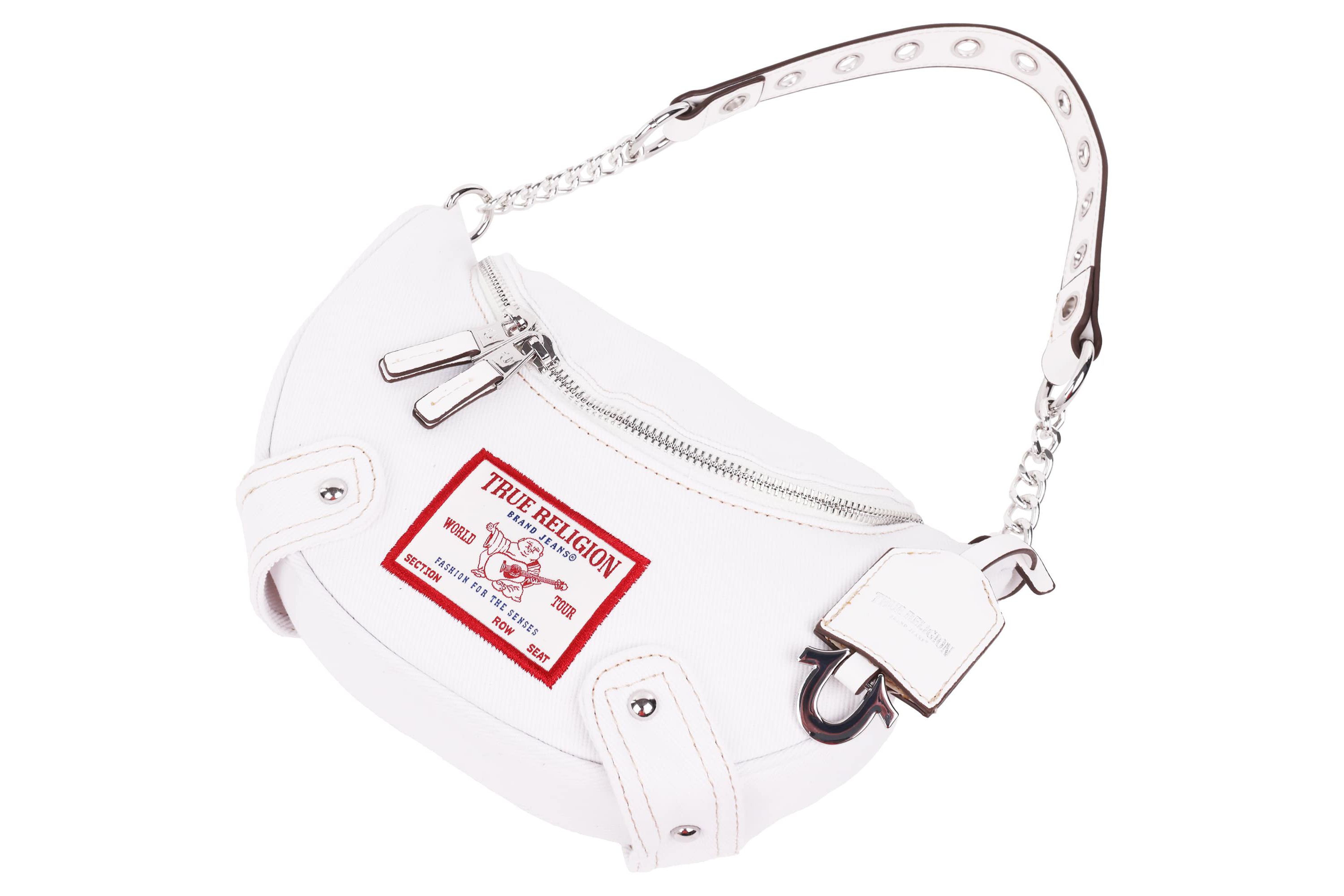 True Religion Chain Handle Denim Hobo