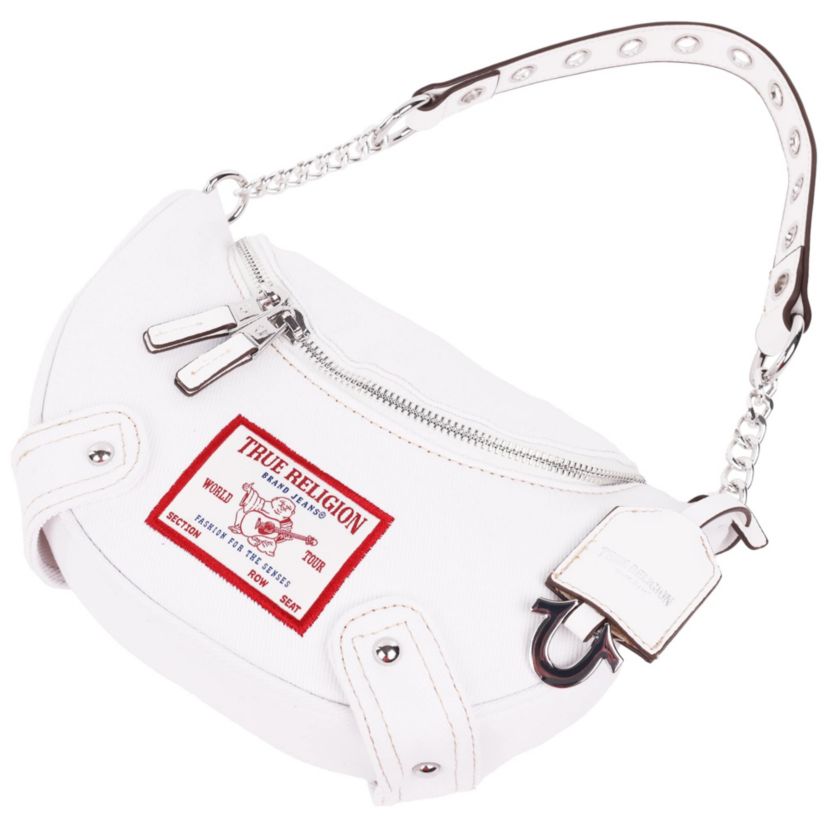 True Religion Chain Handle Denim Hobo
