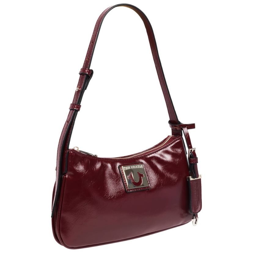 True Religion Crinkle Finish Shoulder Bag