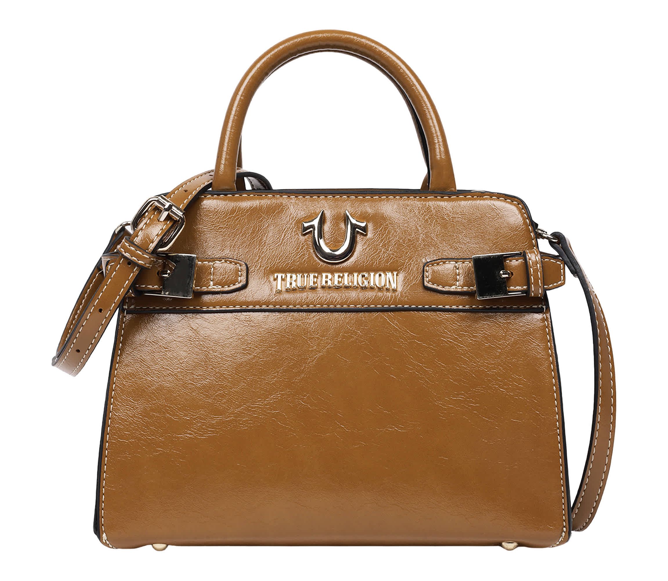 True Religion Buckle Tab Tote