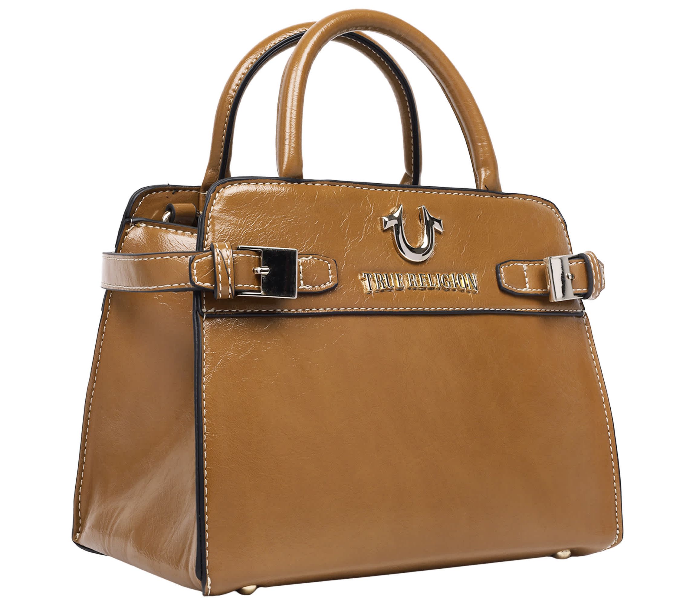 True Religion Buckle Tab Tote