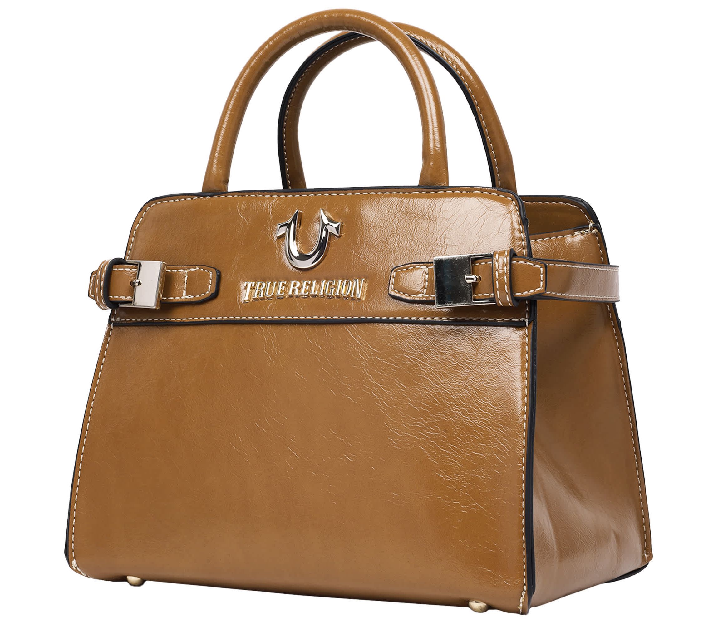 True Religion Buckle Tab Tote