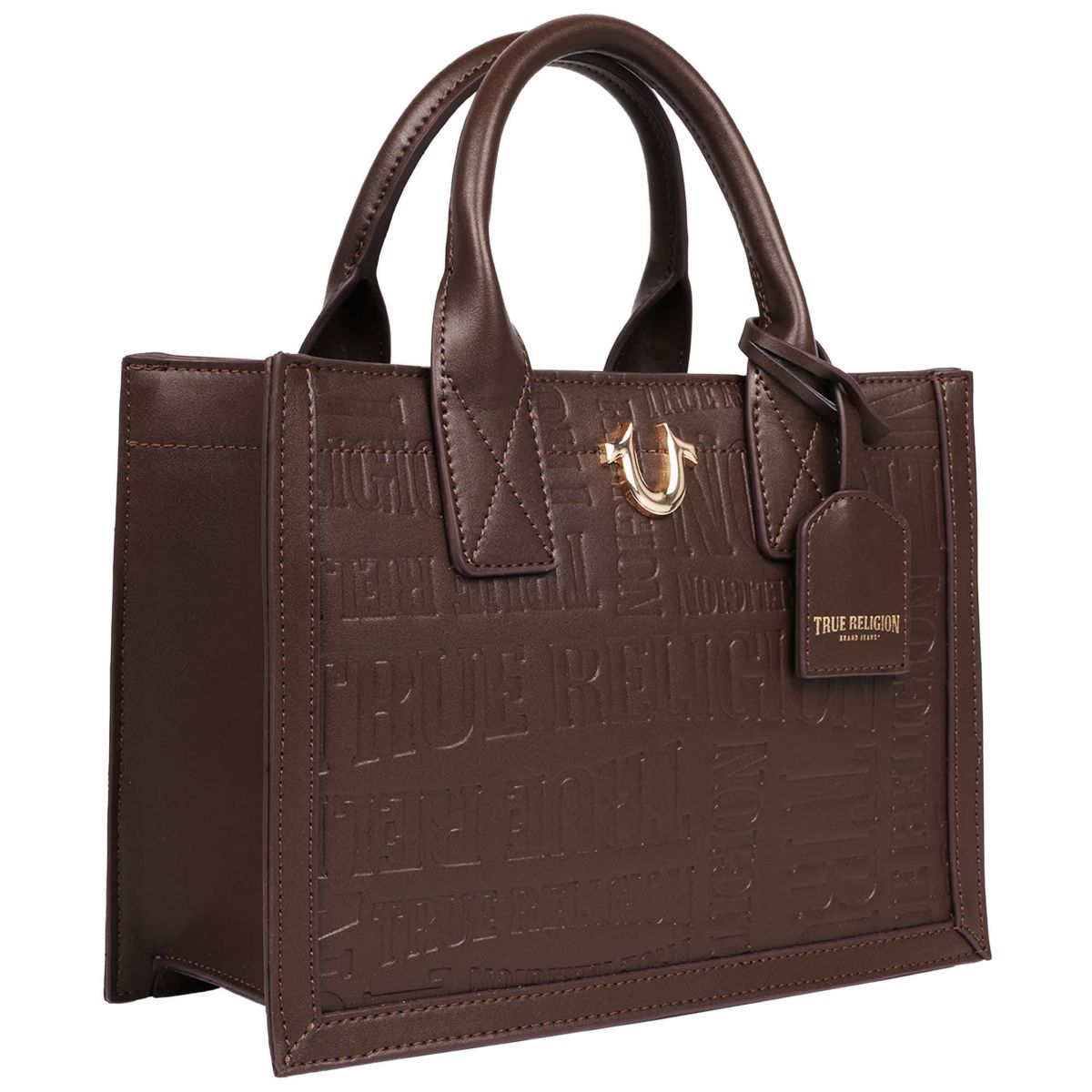 True Religion Mega Logo Modern Tote