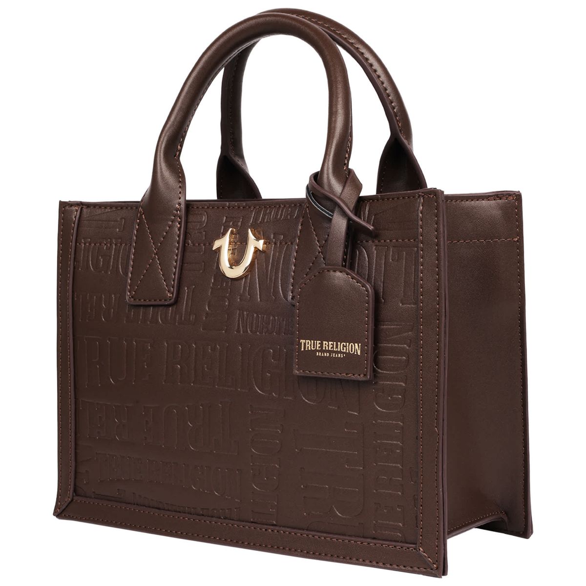 True Religion Mega Logo Modern Tote