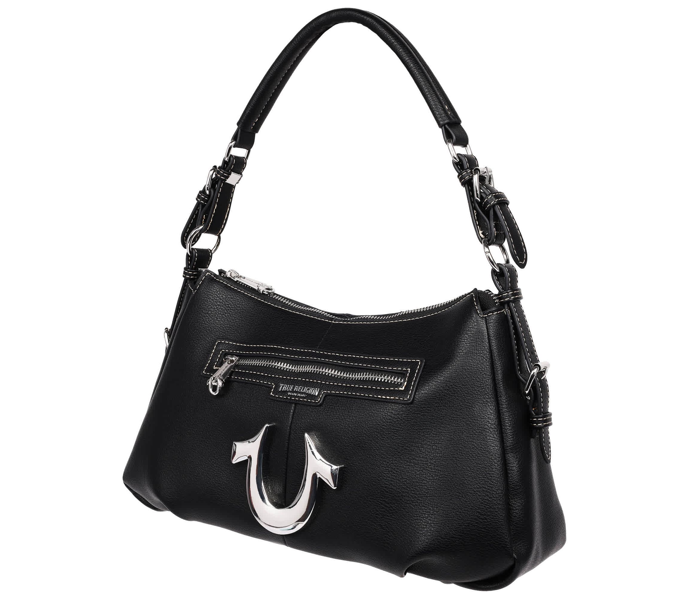 True Religion Zip Chain Soft Satchel