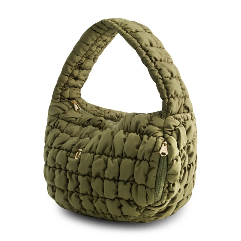 Quilted Slouchy Handbag