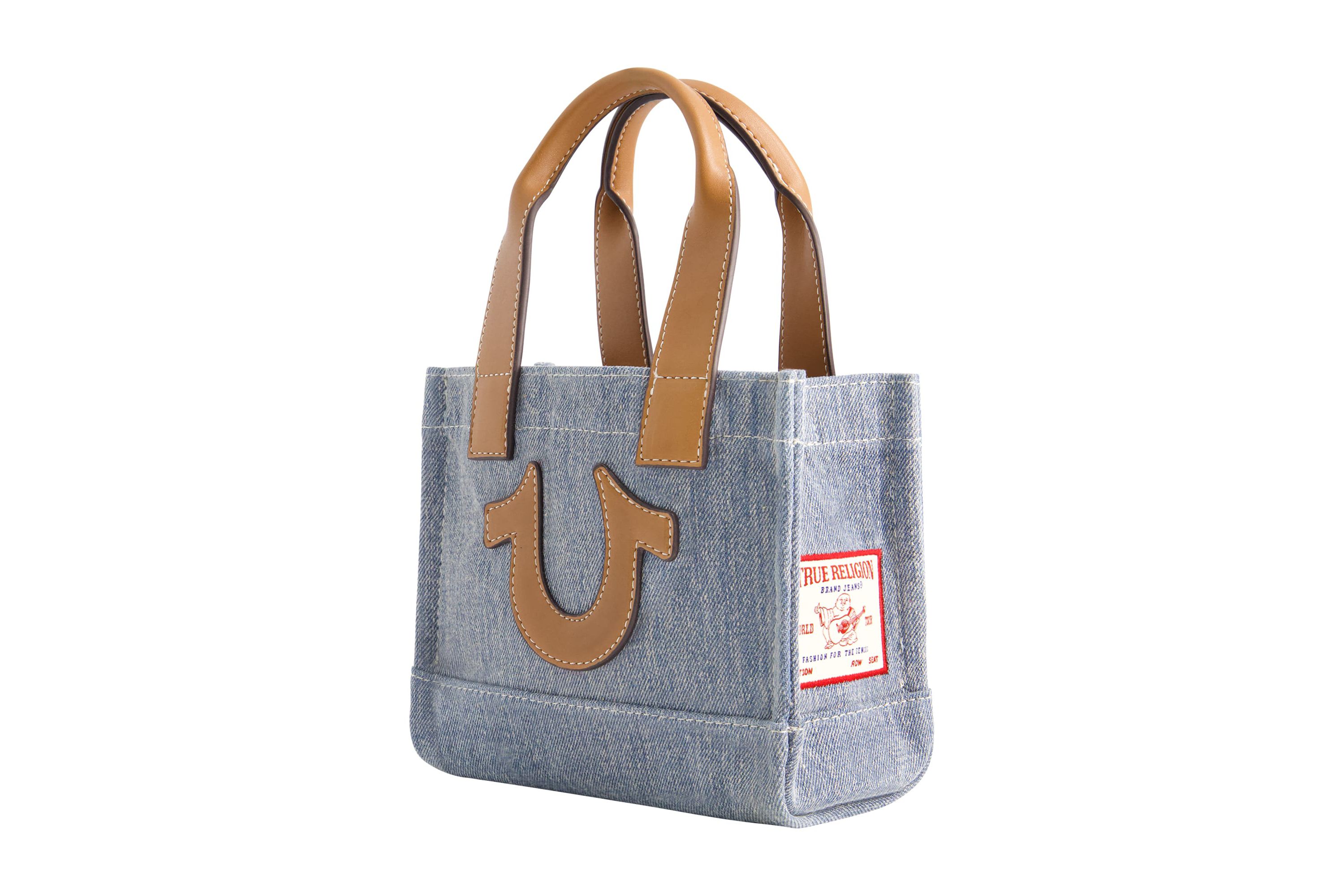 True Religion Mini Denim Tote
