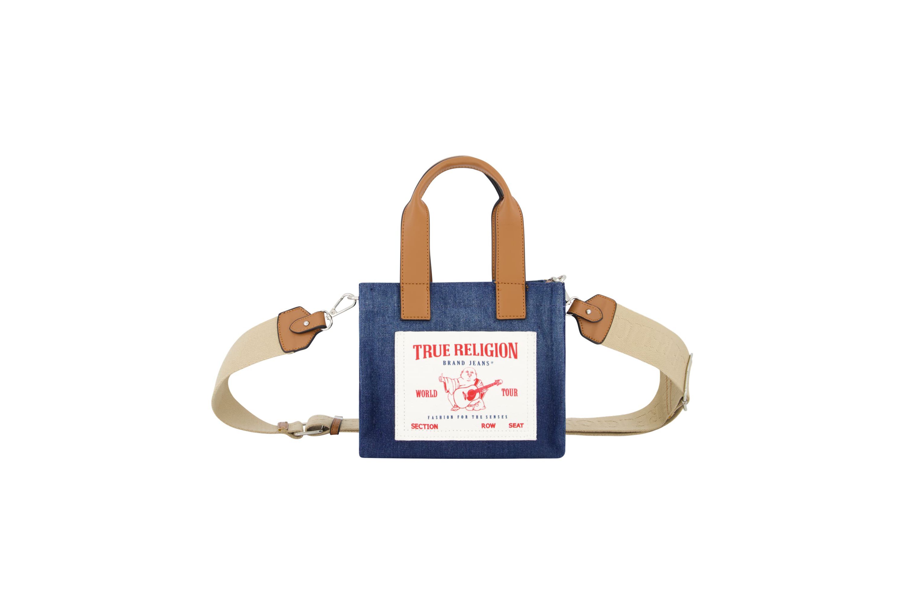 True Religion Mini Denim Tote