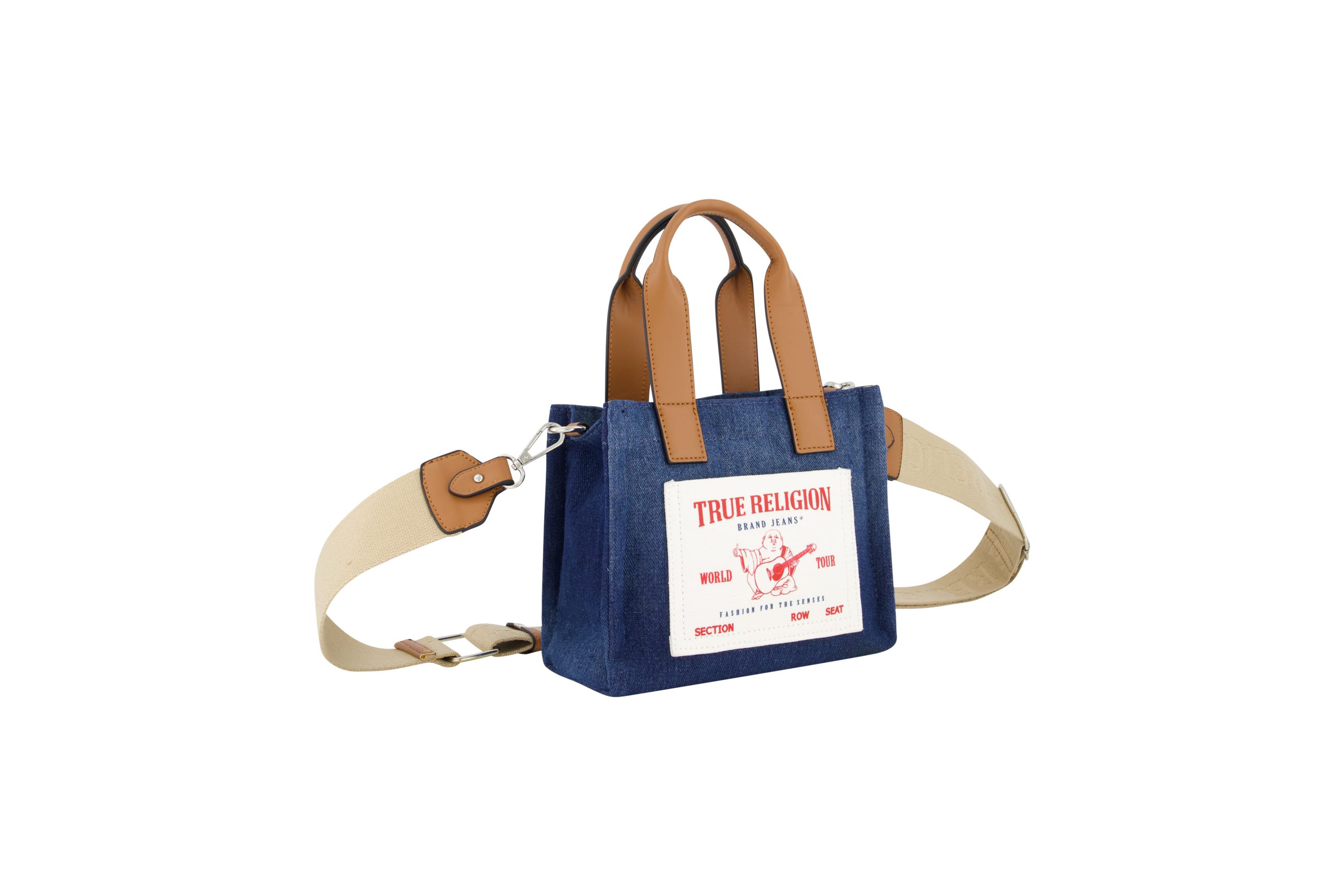 True Religion Mini Denim Tote