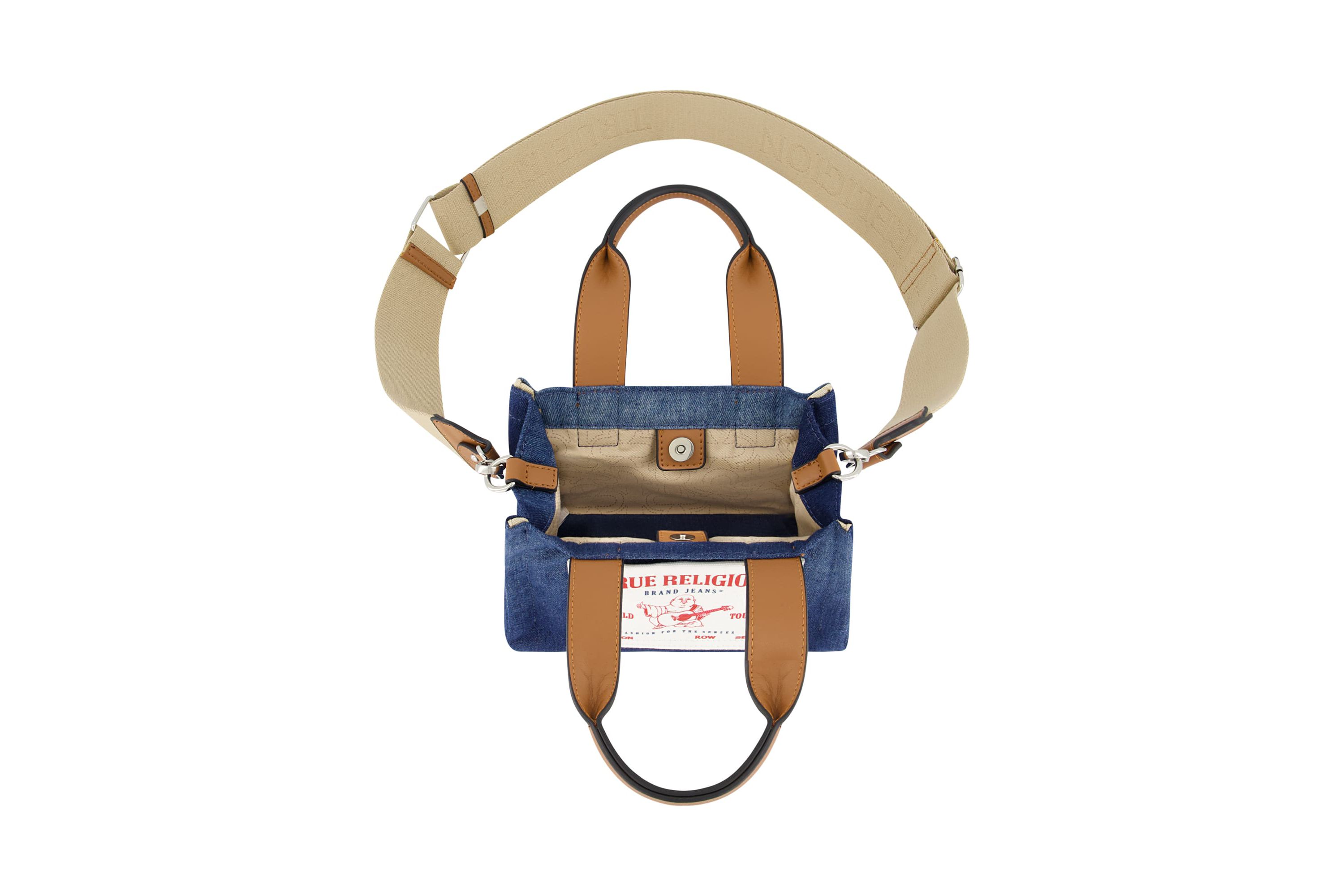 True Religion Mini Denim Tote