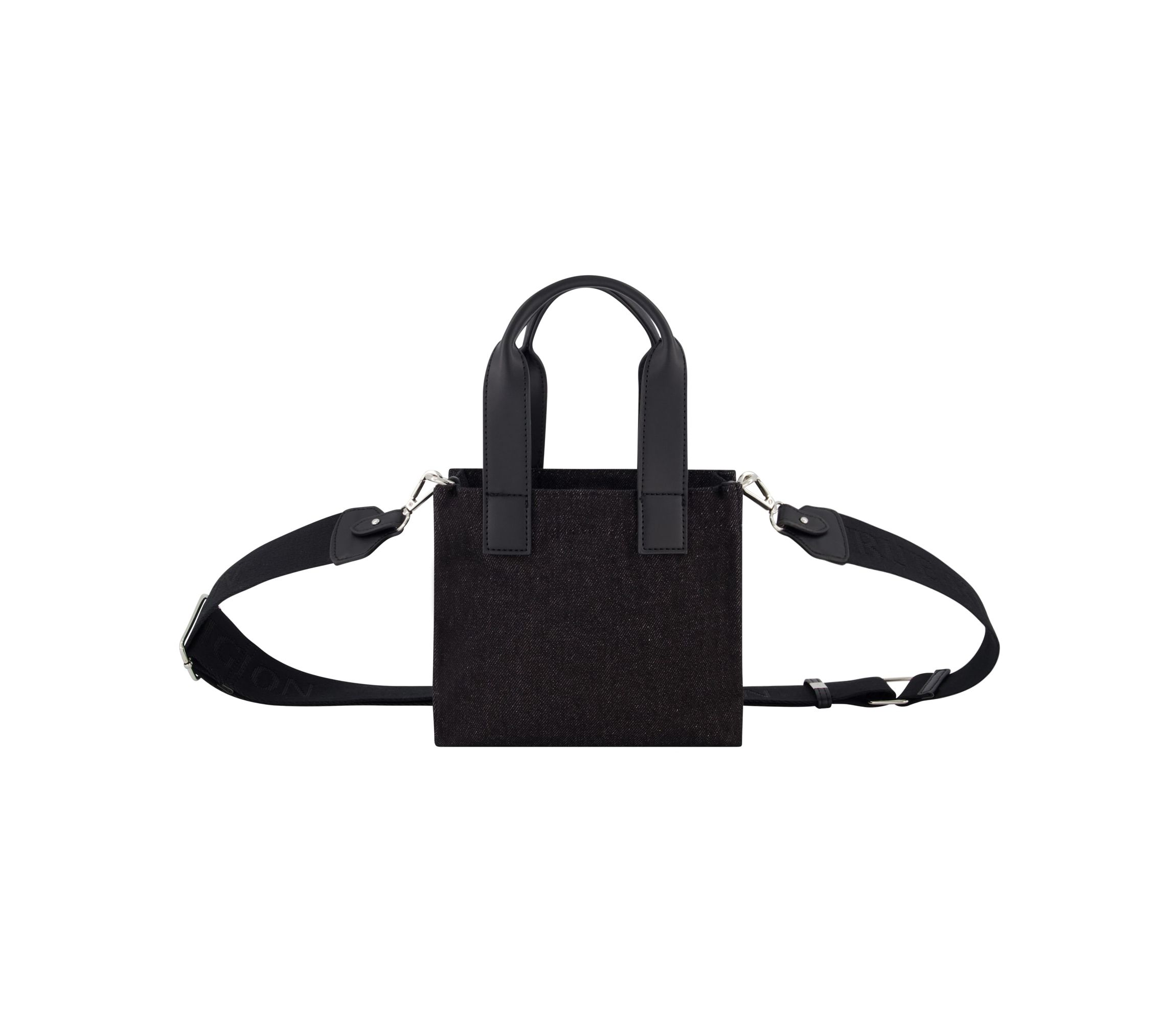True Religion Mini Black Denim Tote