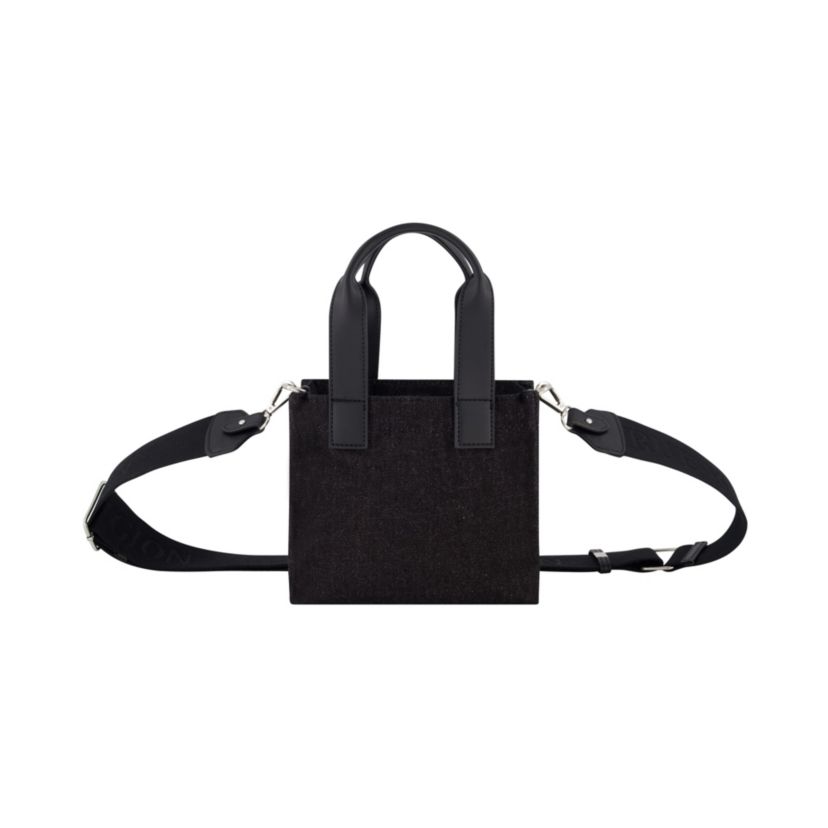 True Religion Mini Black Denim Tote