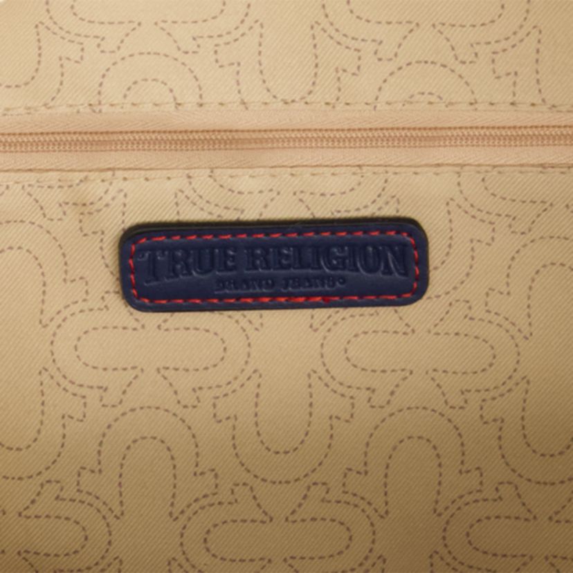 True Religion Mini Denim Logo Backpack