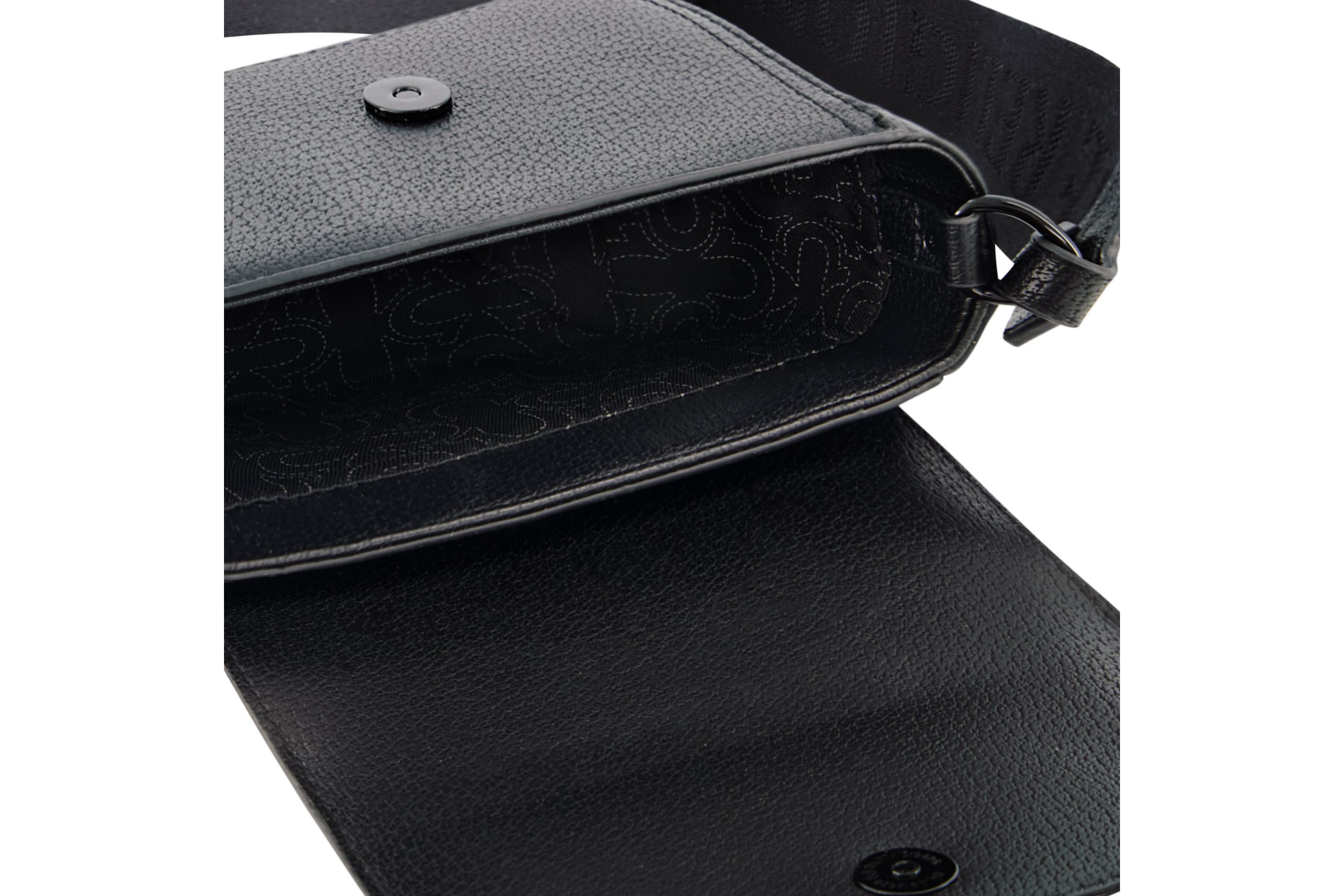 True Religion Mini Flap Dark Hardware Crossbody