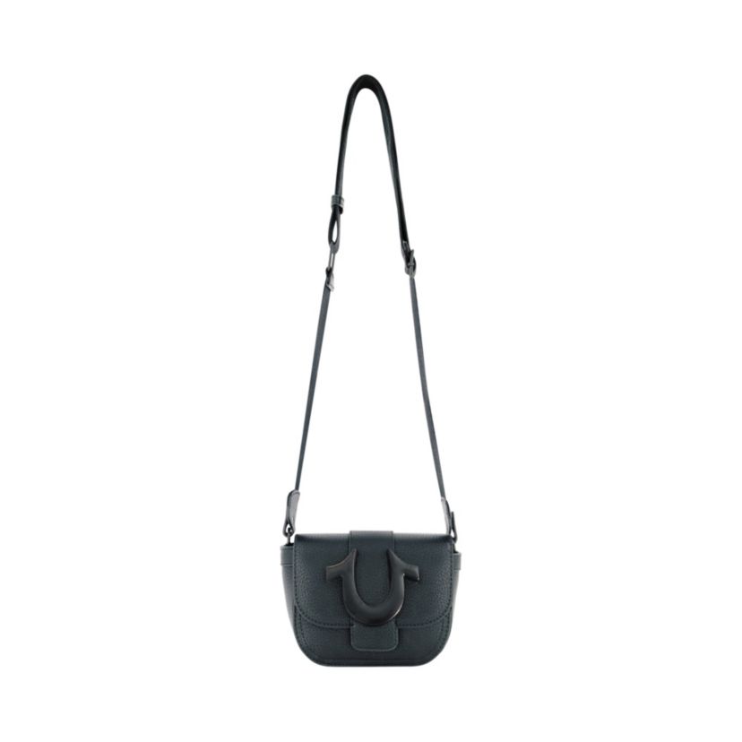True Religion Mini Flap Dark Hardware Crossbody