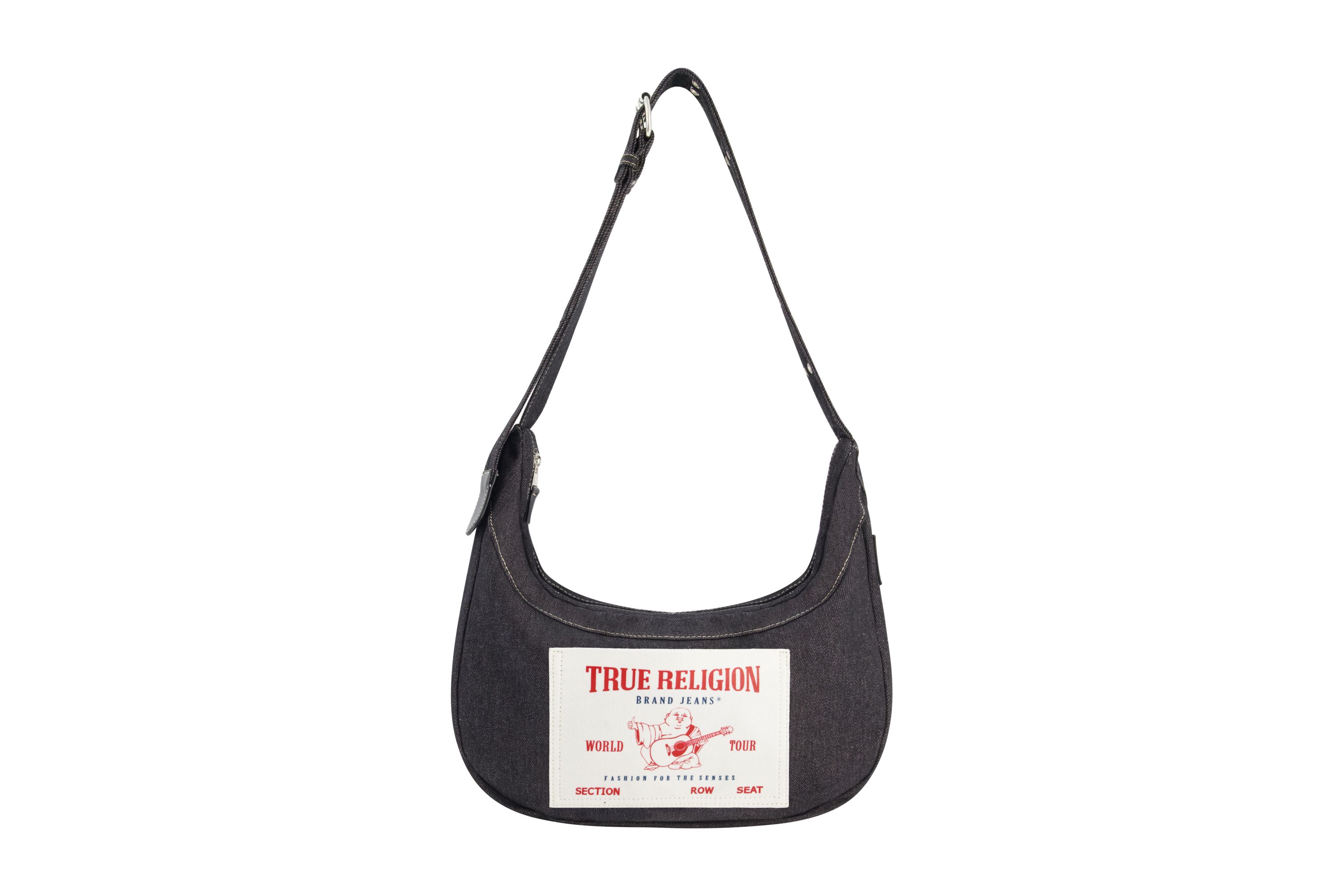 True Religions Buddha pocket denim hobo