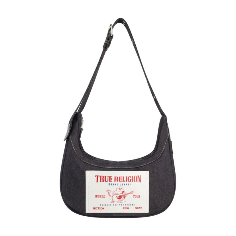 True Religions Buddha pocket denim hobo