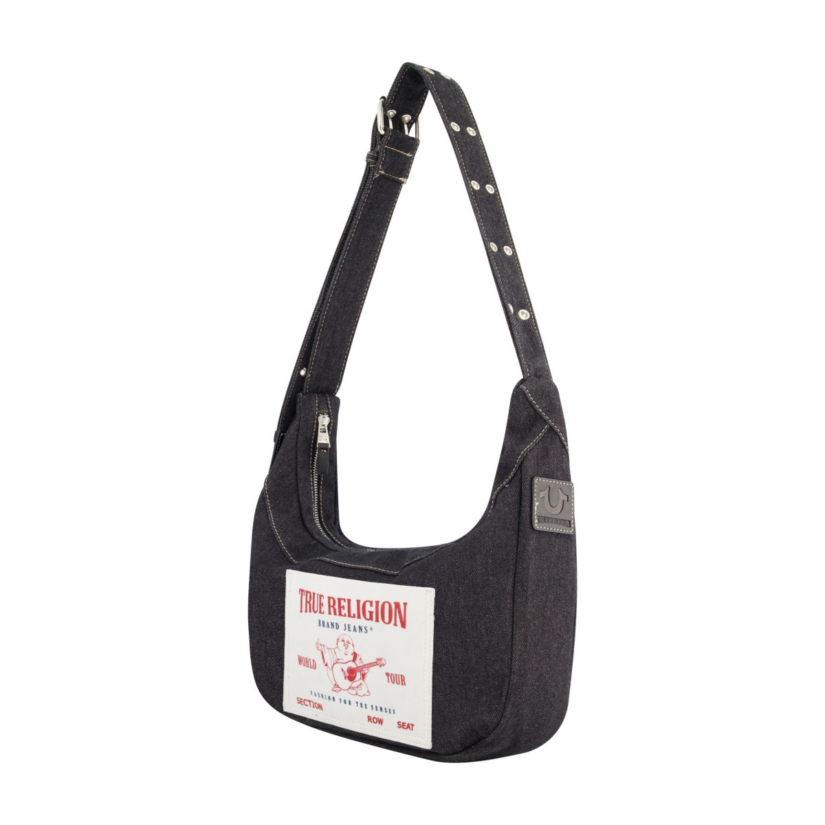 True Religions Buddha pocket denim hobo