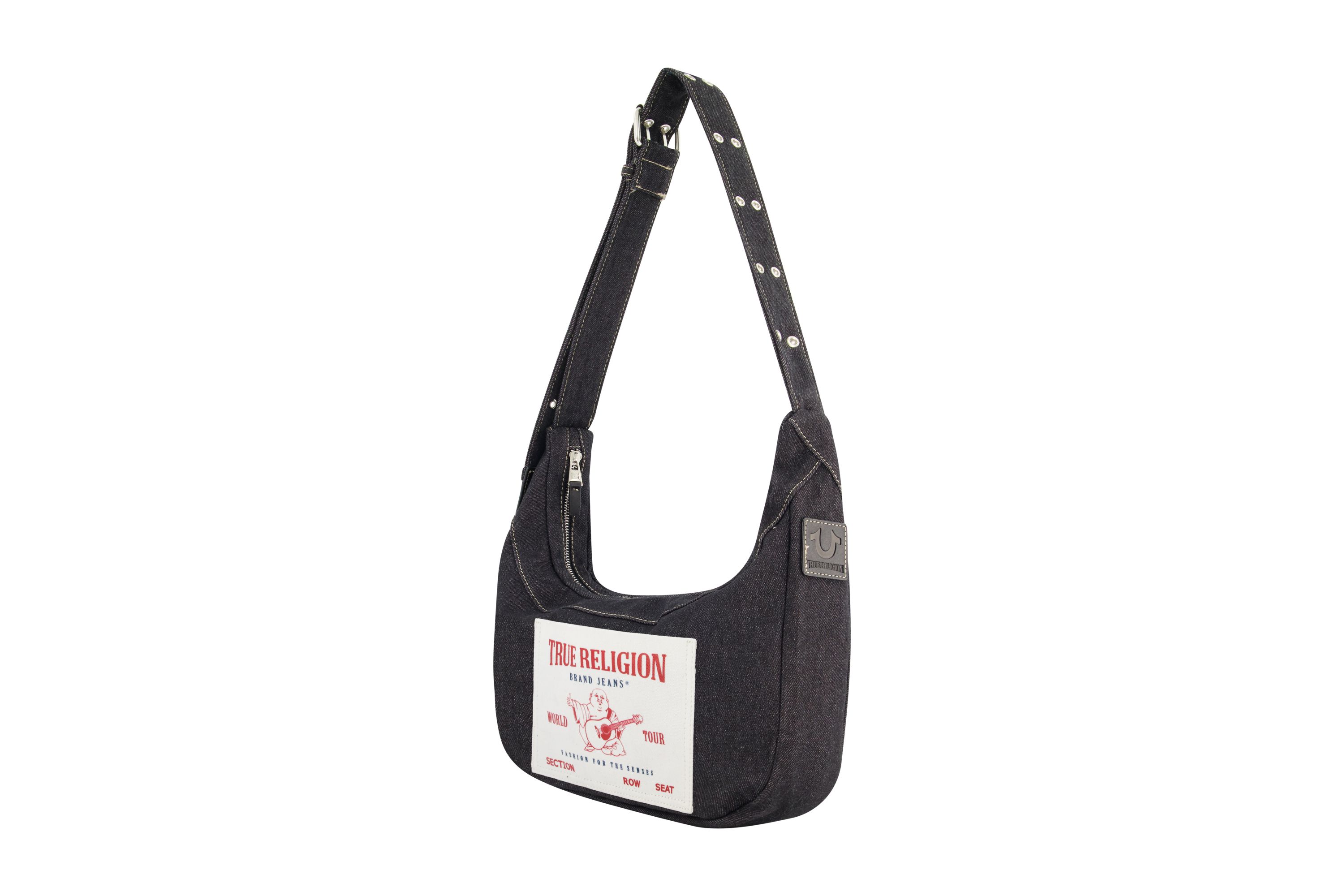 True Religions Buddha pocket denim hobo