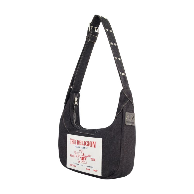 True Religions Buddha pocket denim hobo