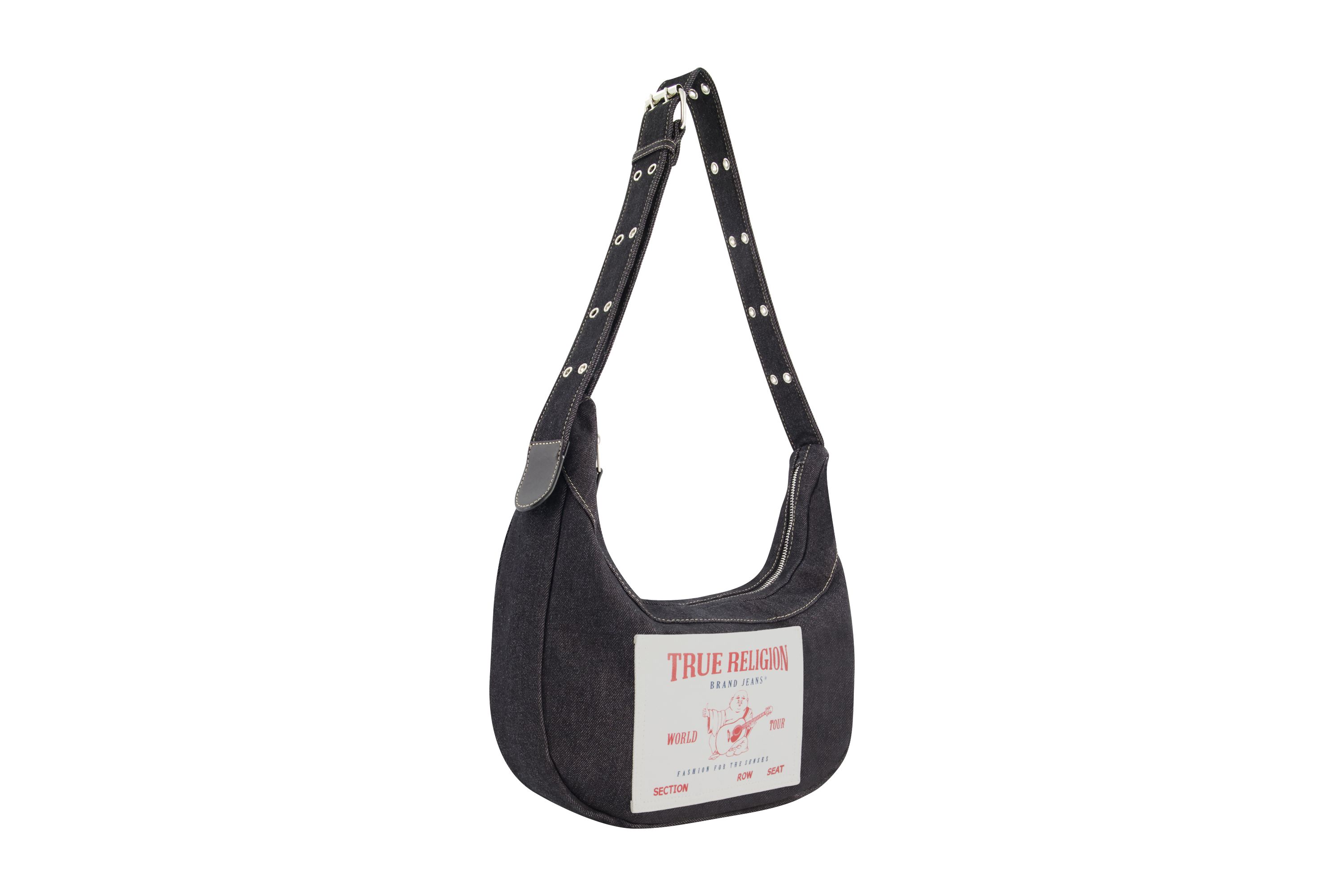 True Religions Buddha pocket denim hobo