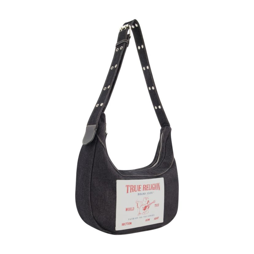 True Religions Buddha pocket denim hobo