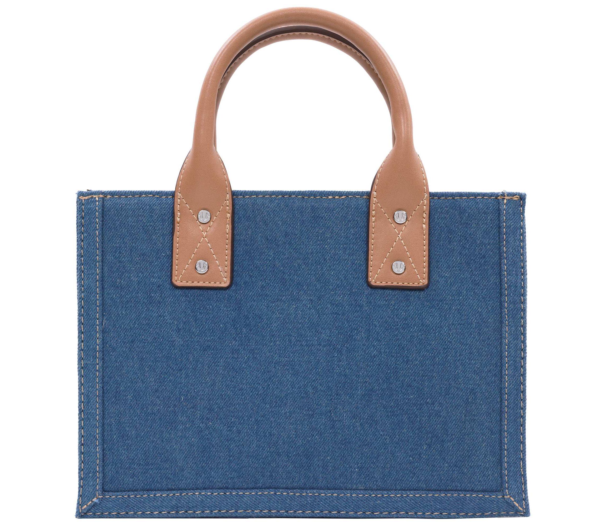 True Religion Quilted Horseshoe Modern Tote