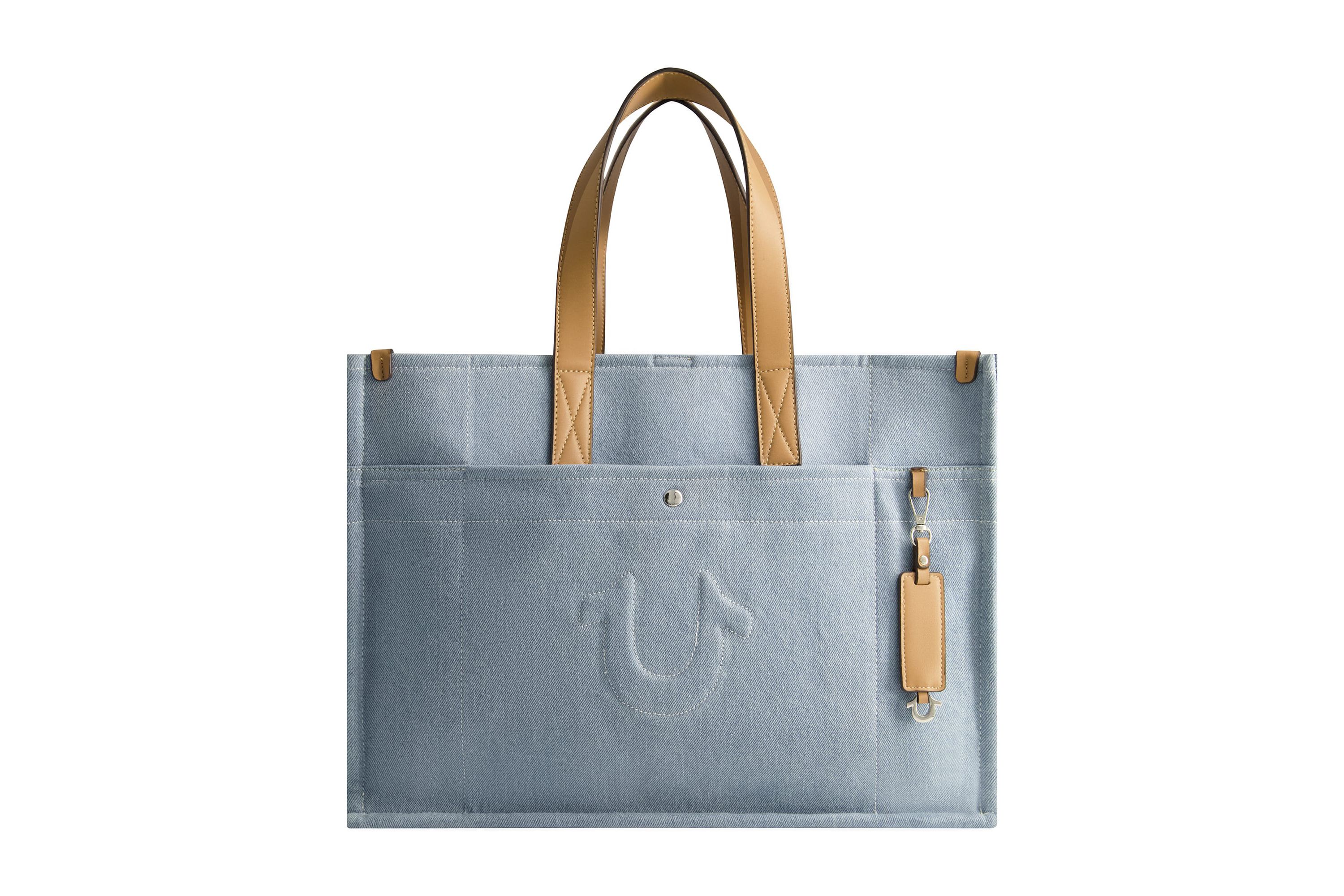 True Religion Stitched Horseshoe Large Tote