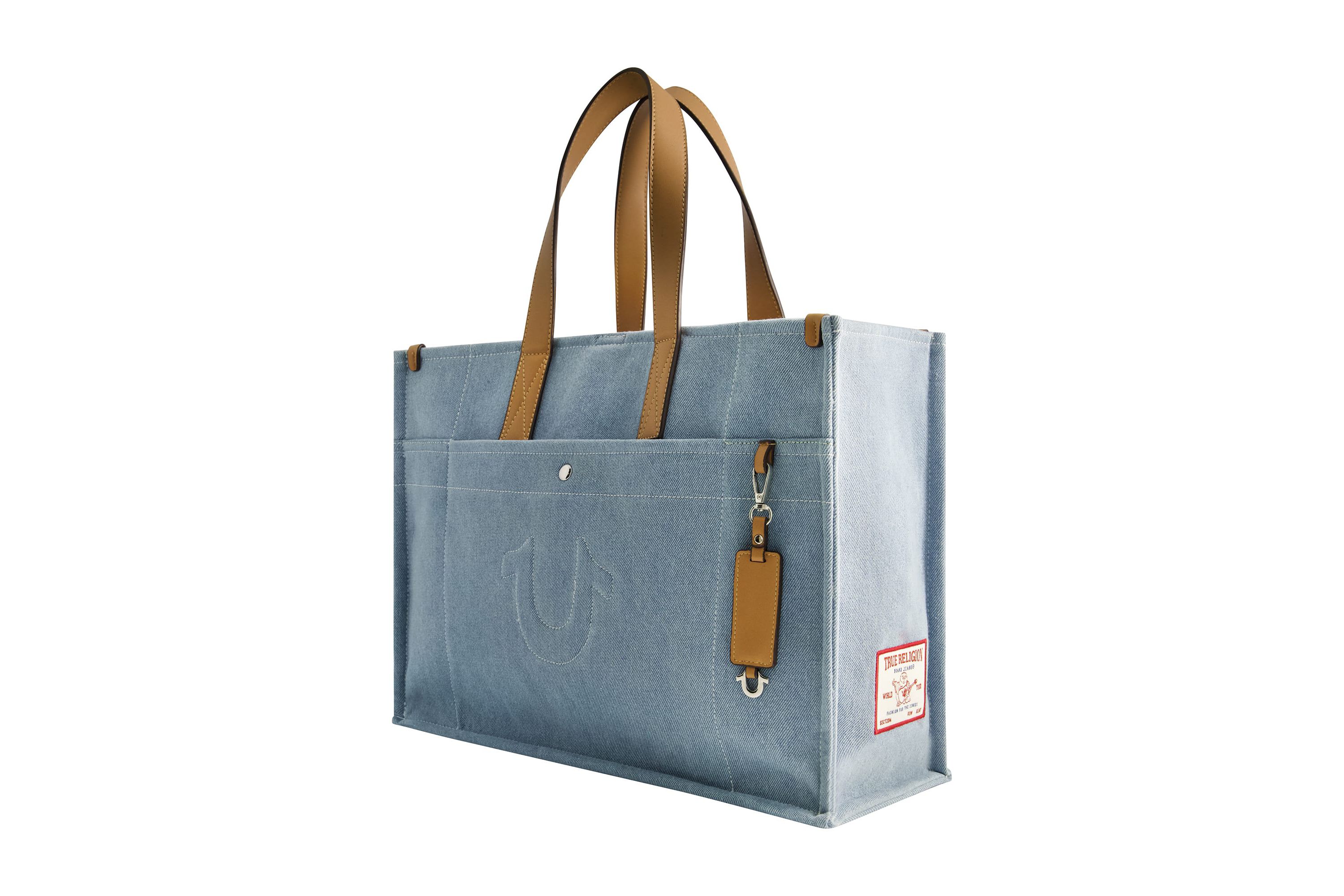 True Religion Stitched Horseshoe Large Tote