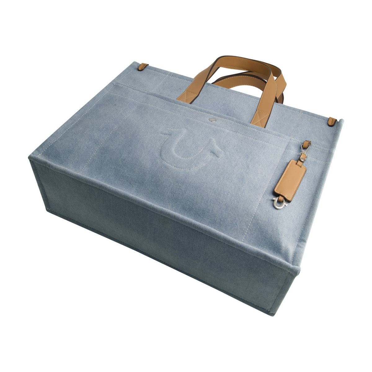 True Religion Stitched Horseshoe Large Tote