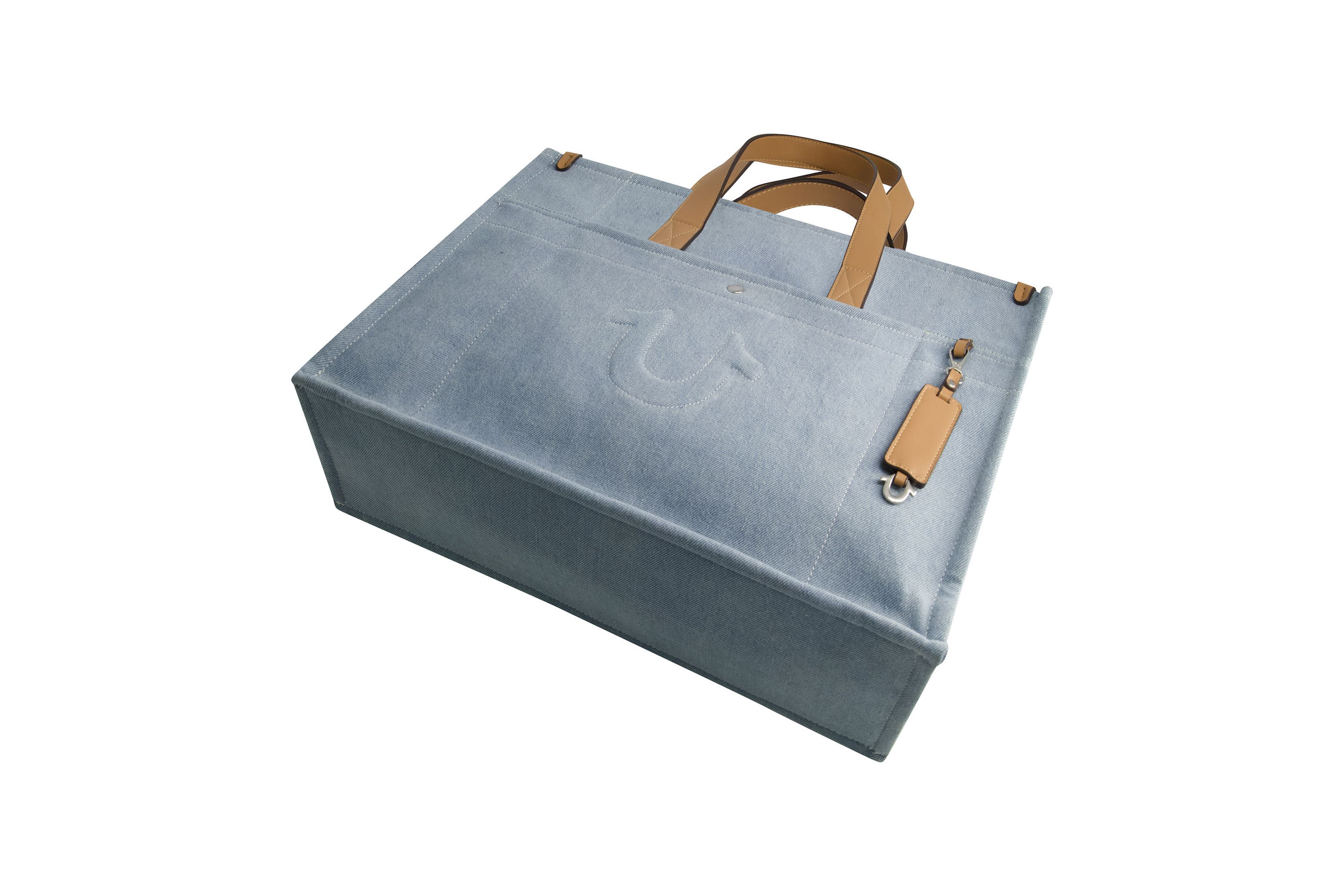 True Religion Stitched Horseshoe Large Tote