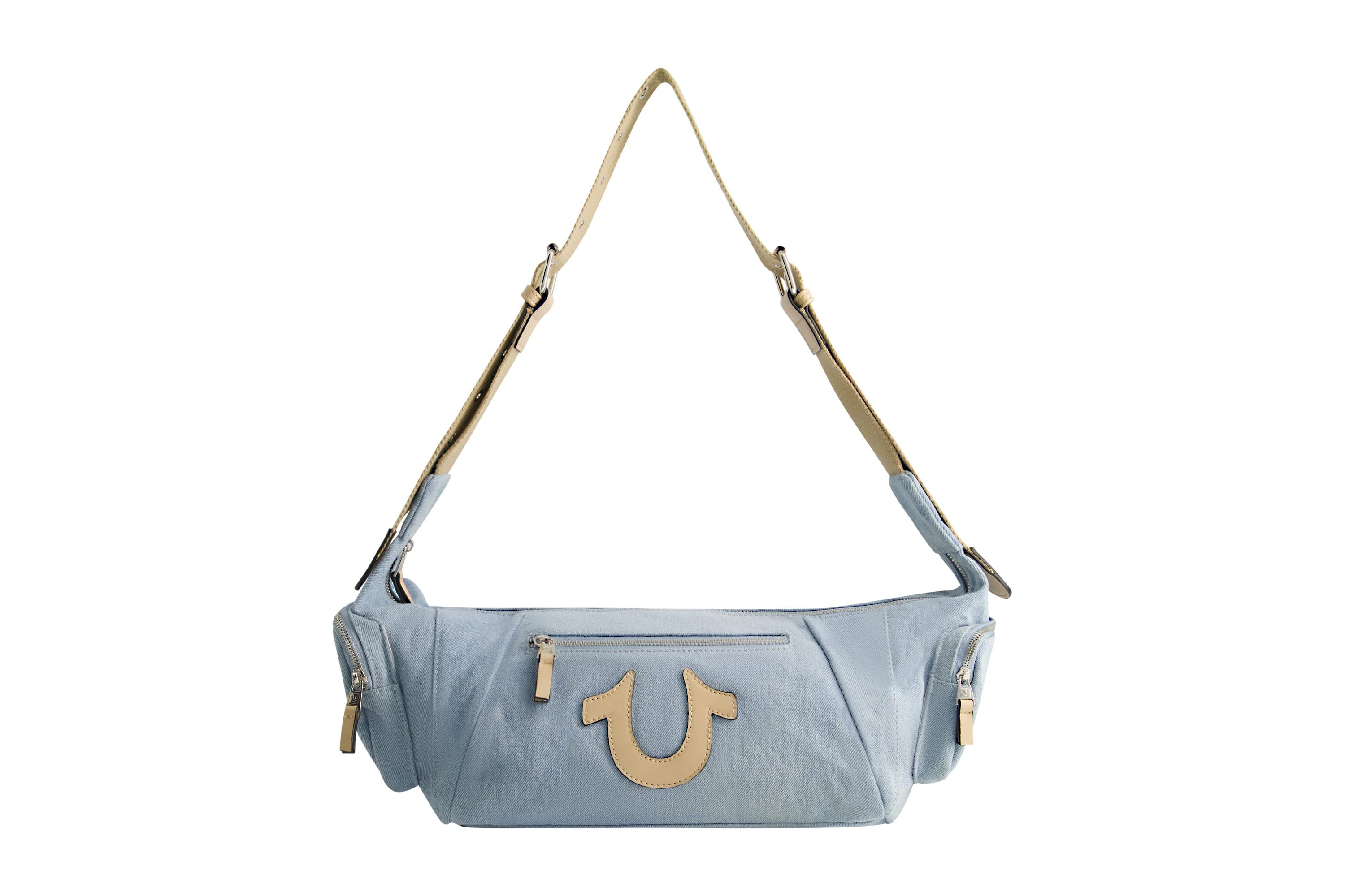 True Religion Horsehoe Motif Slouchy Hobo