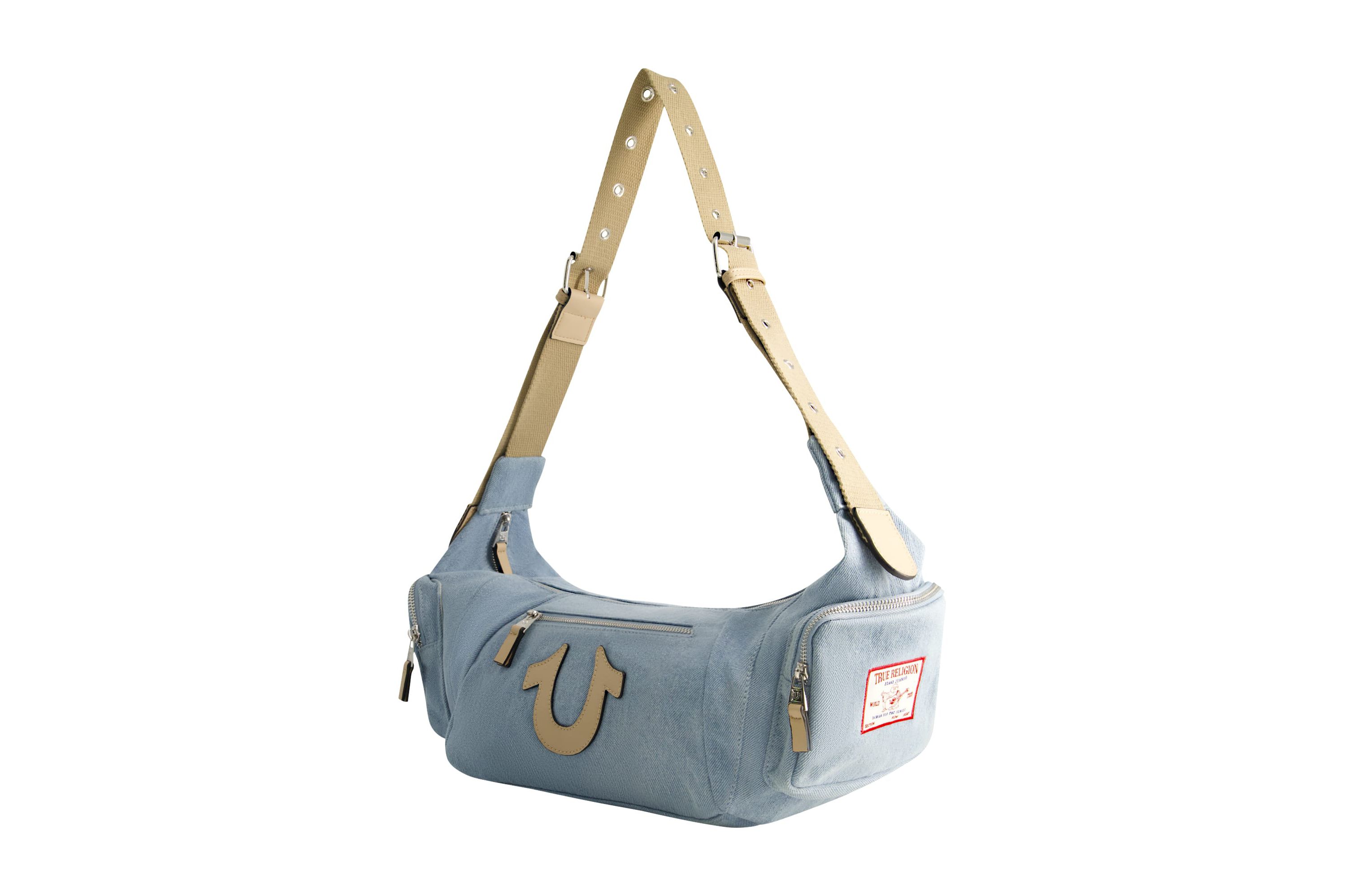 True Religion Horsehoe Motif Slouchy Hobo