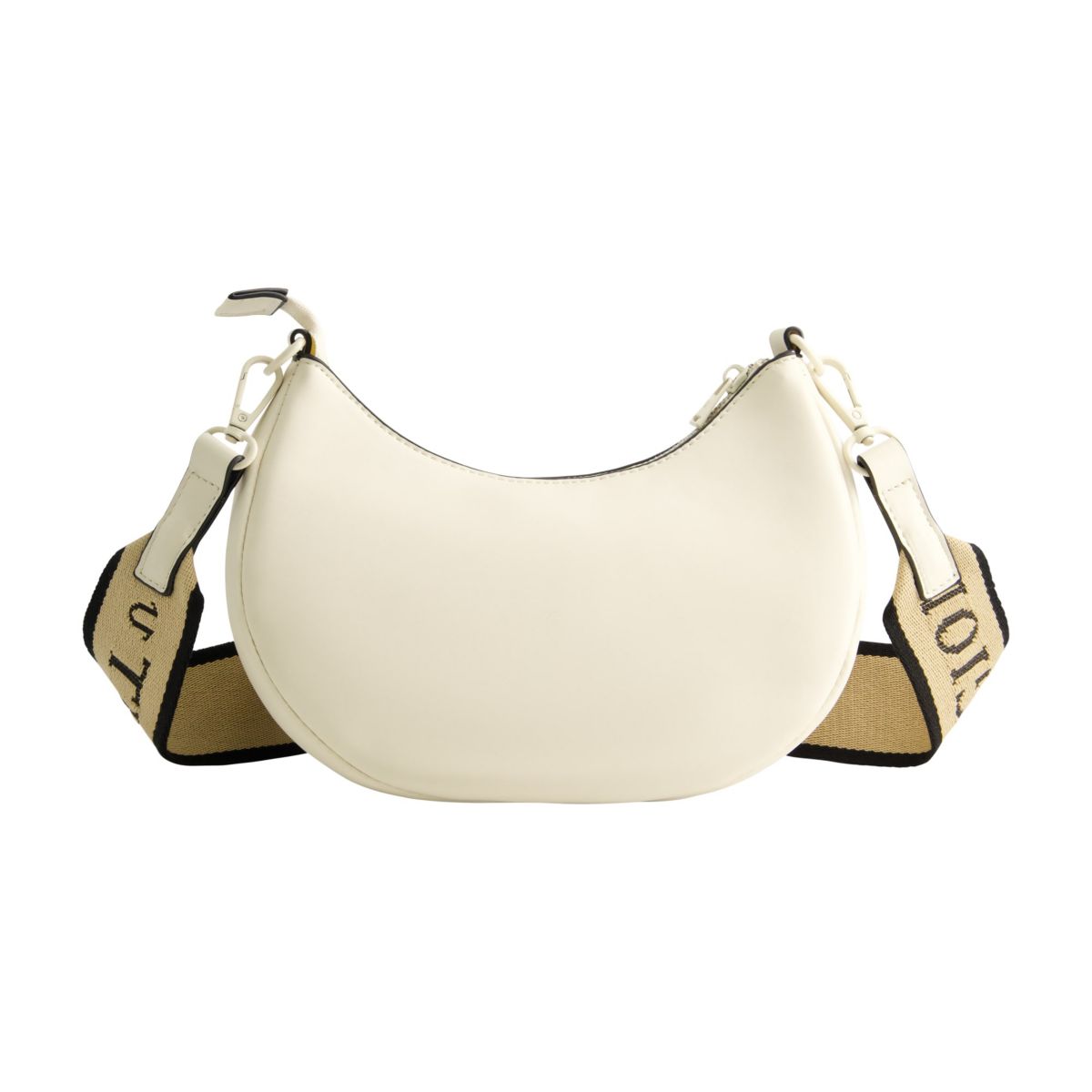 True Religion Logo Strap Crescent Hobo